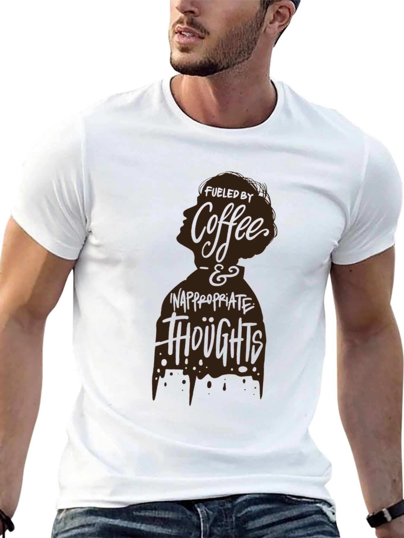 Coffee & Inappropriate Thoughts Graphic Tee
