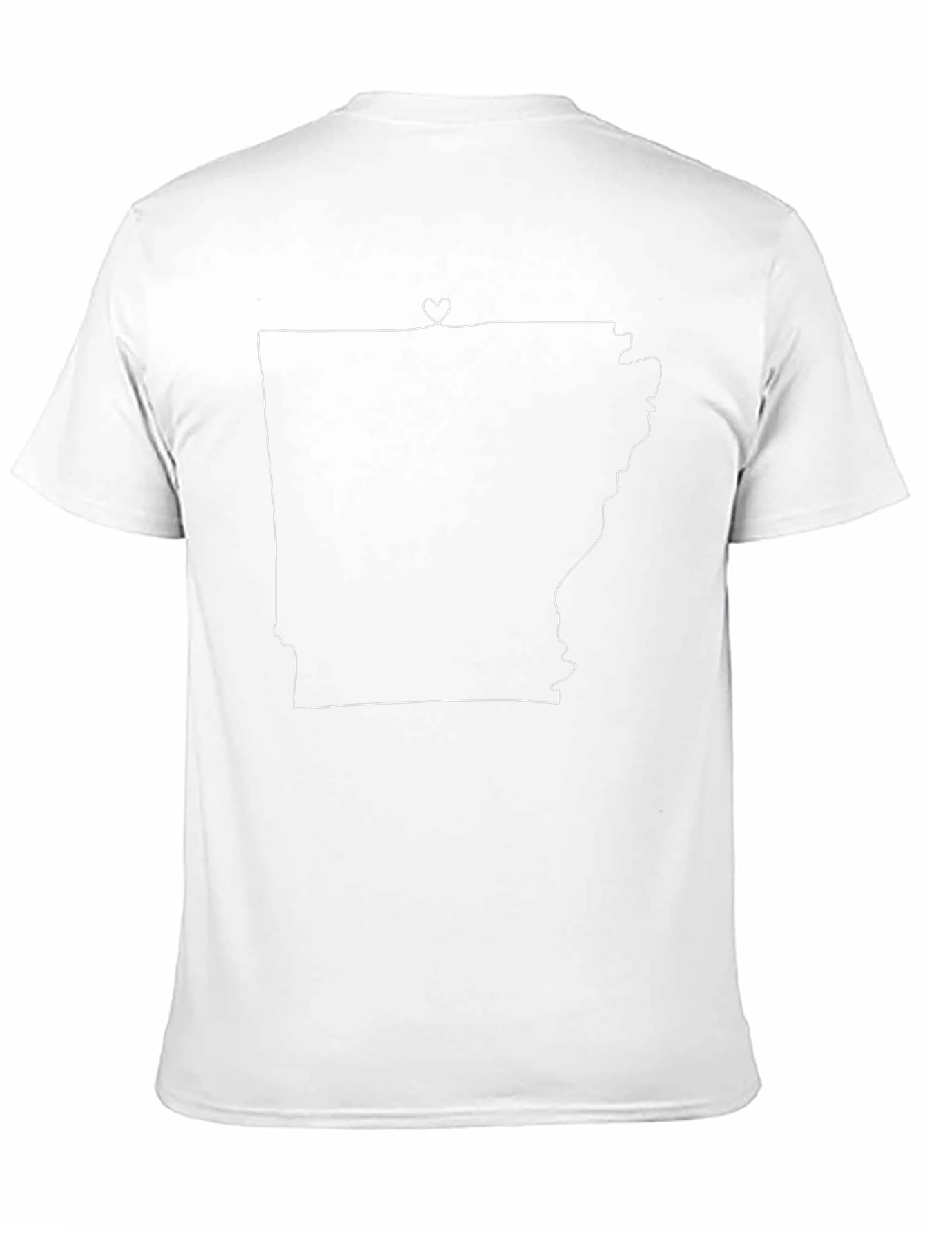 Arkansas State Love Outline T-Shirt