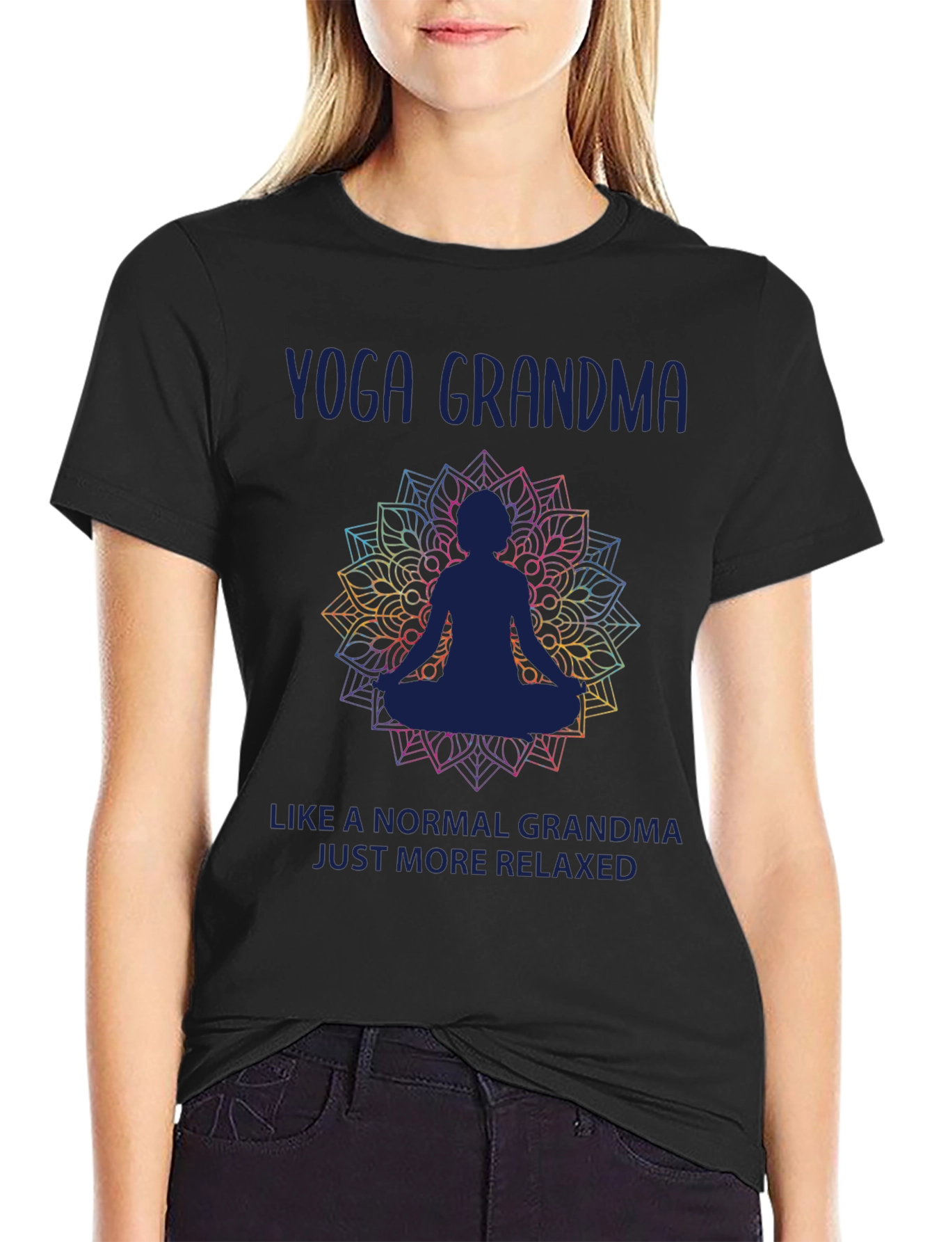 Yoga Grandma Relaxed T-Shirt