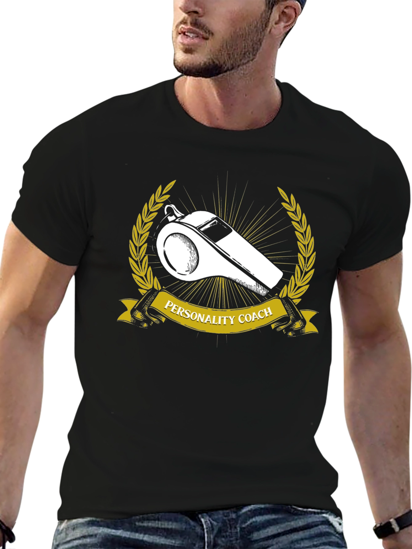 Personality Coach T-Shirt - Whistle Graphic Tee