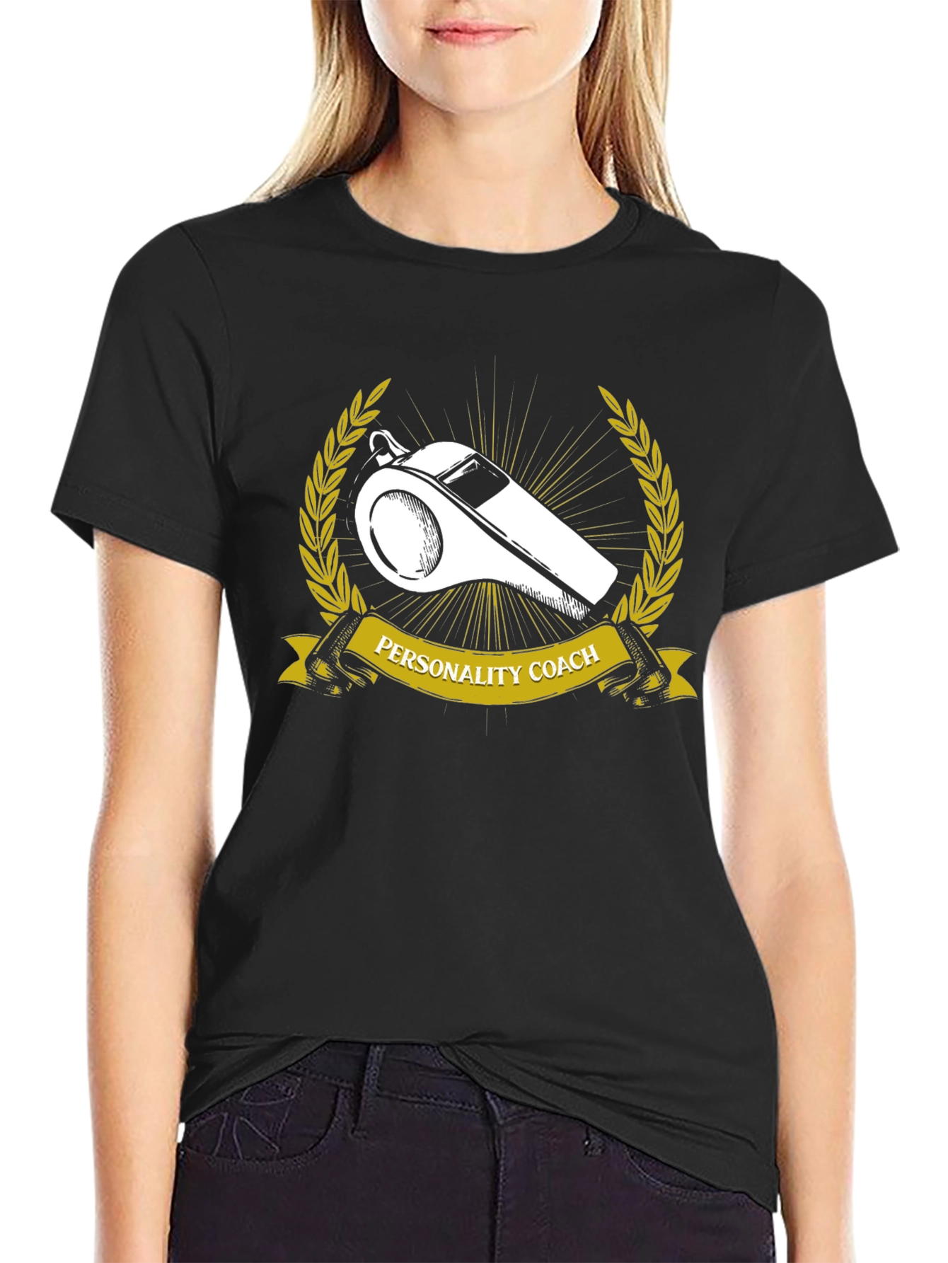 Personality Coach T-Shirt - Whistle Graphic Tee