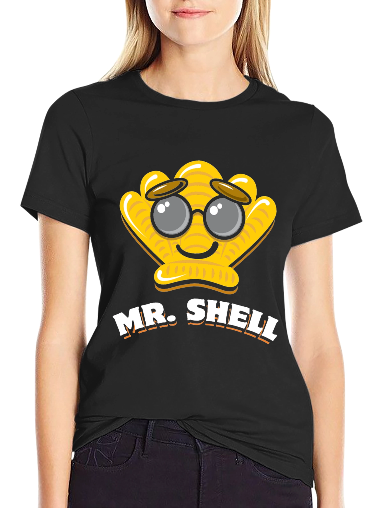 Mr. Shell Graphic T-Shirt - Fun & Unique Design