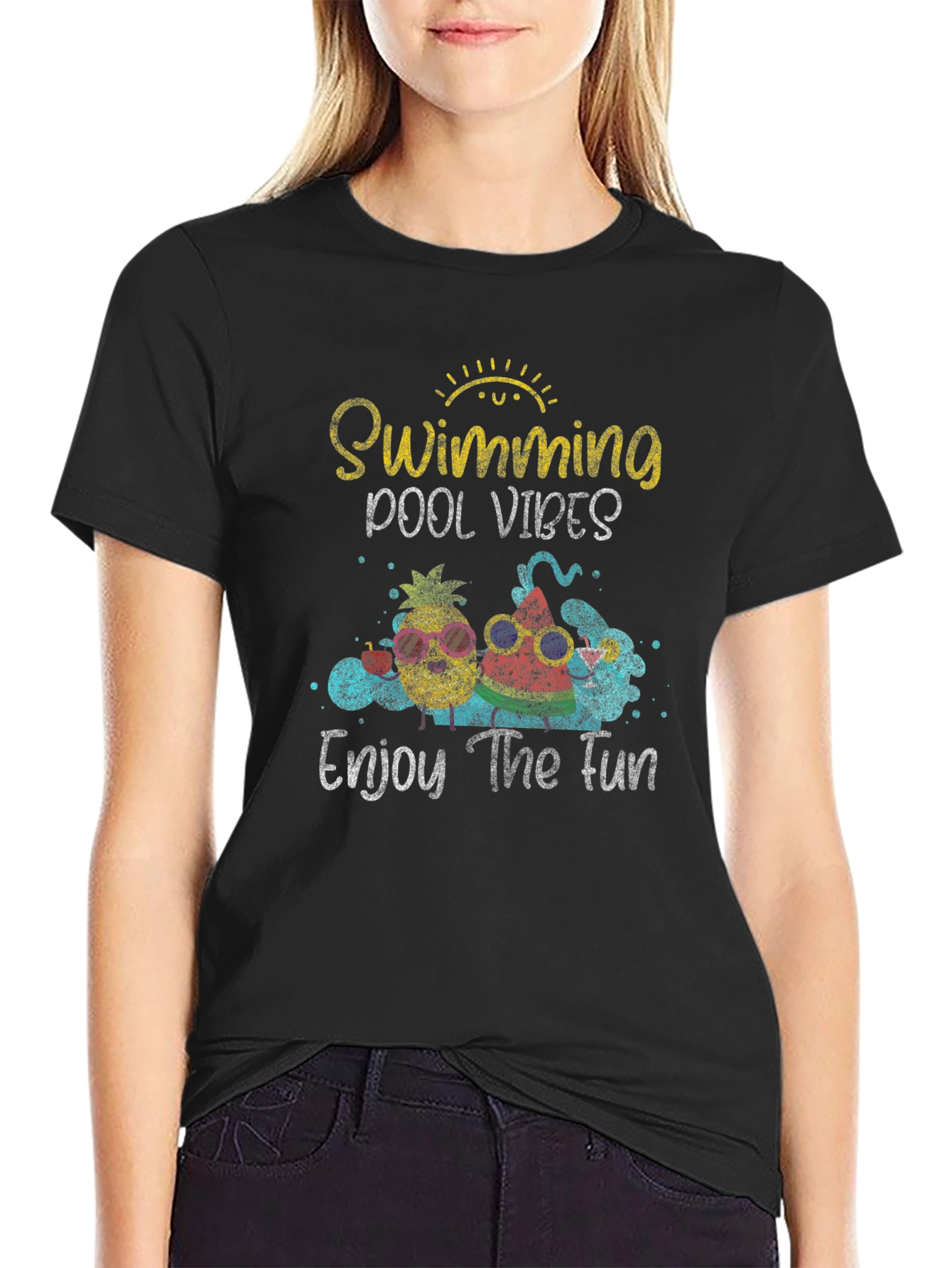 Swimming Pool Vibes Graphic Tee