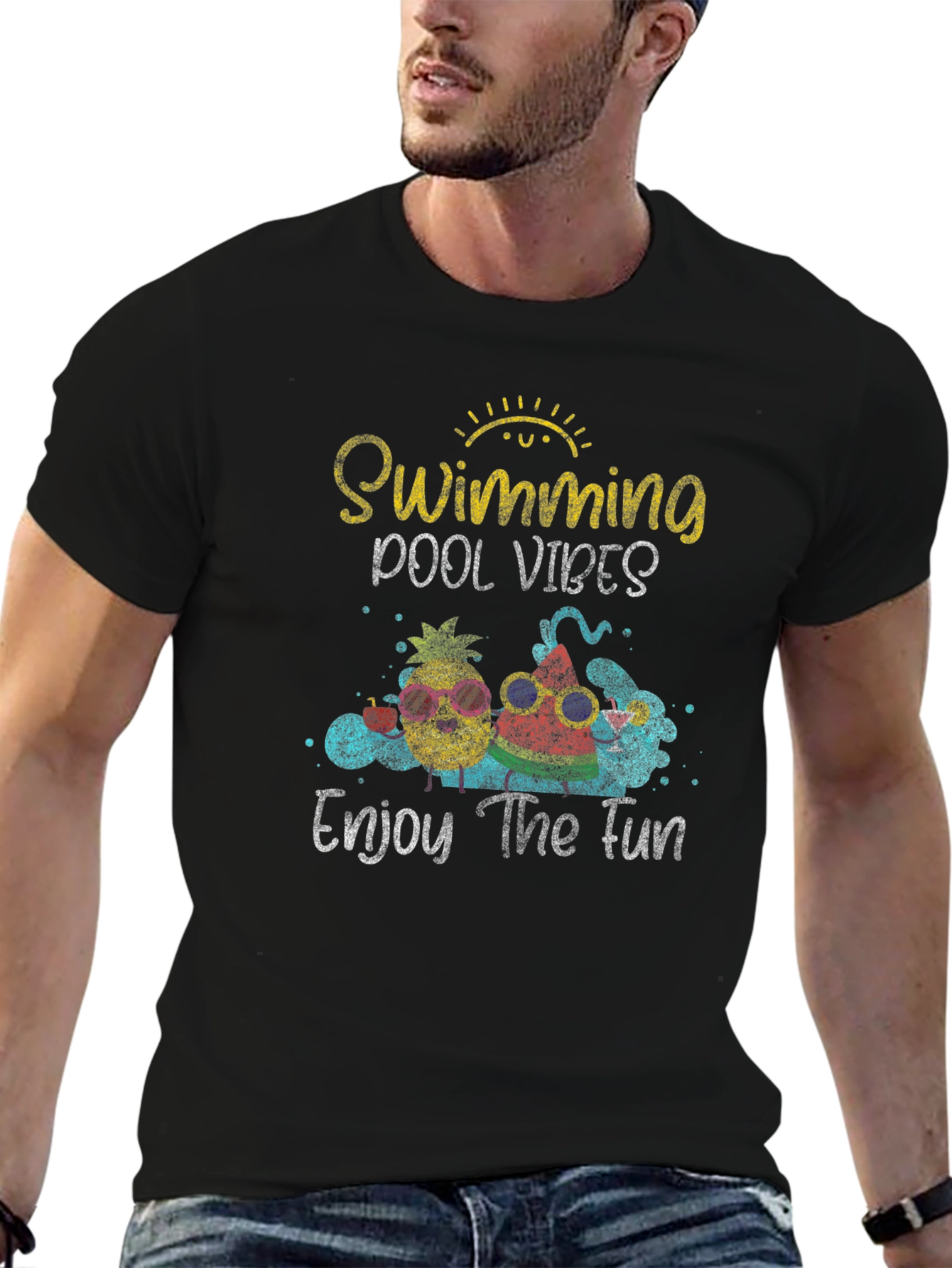 Swimming Pool Vibes Graphic Tee