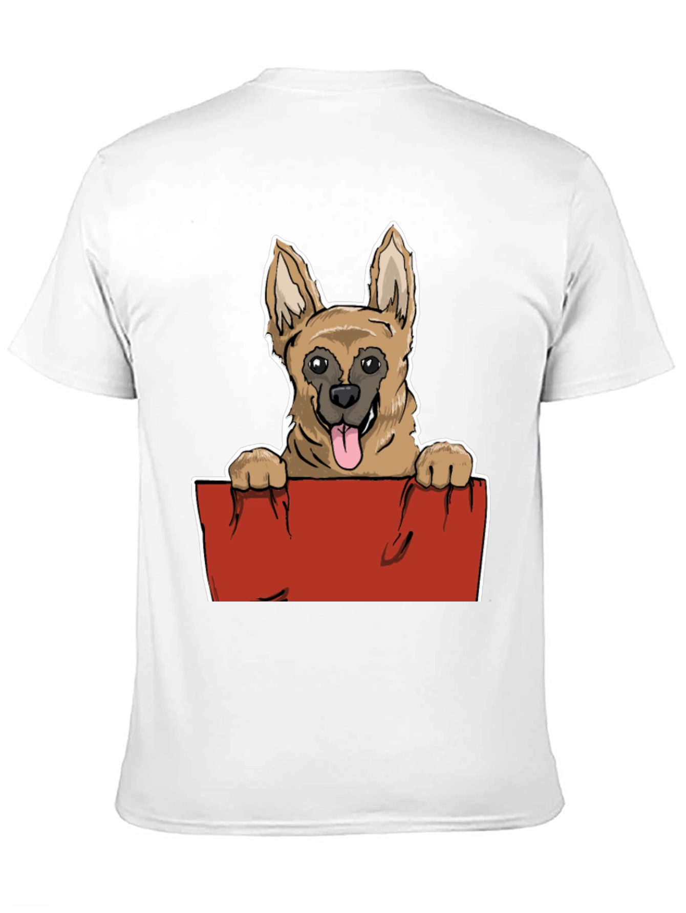Dog Graphic Tee - Unisex Black T-Shirt