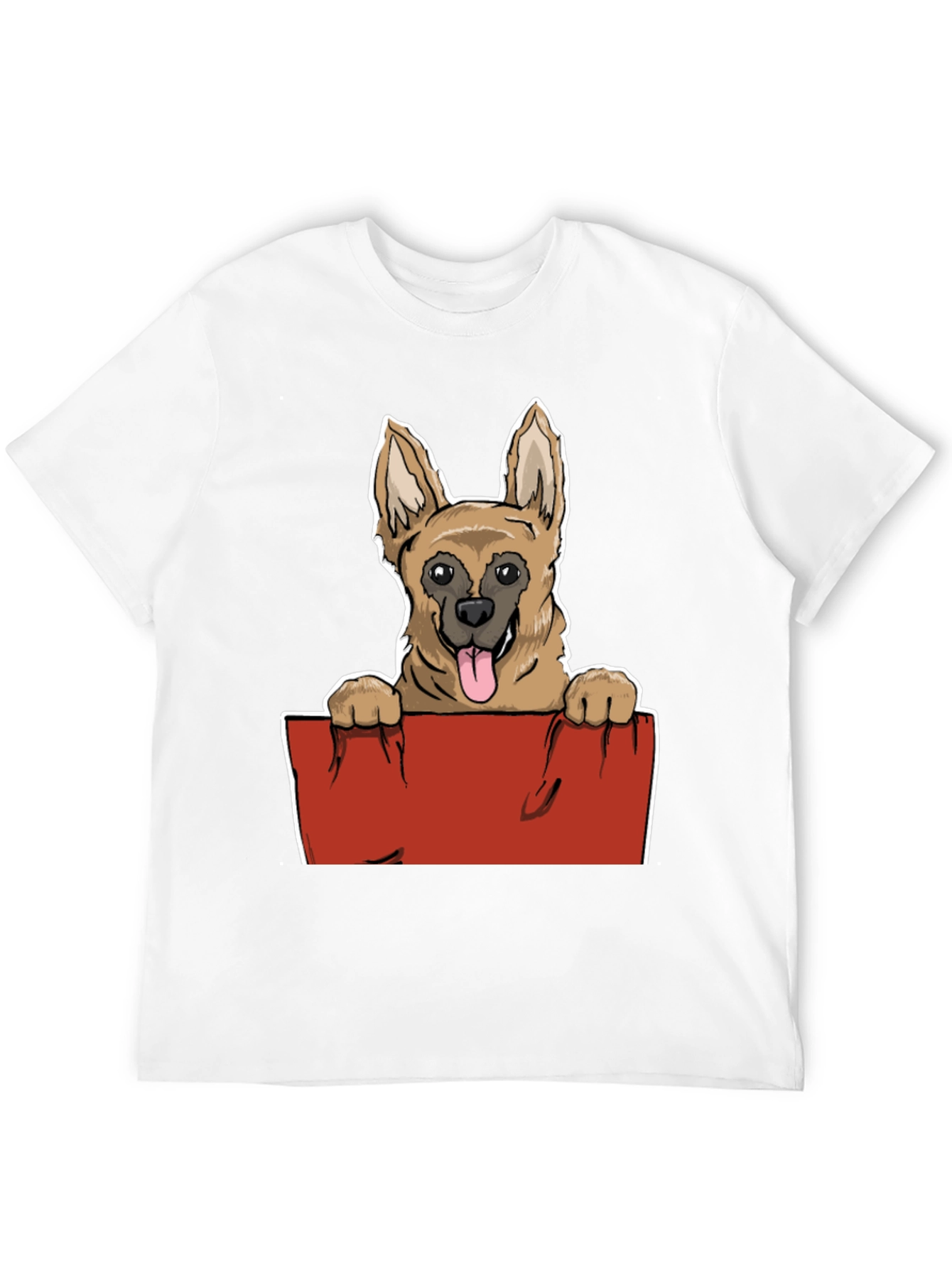 Dog Graphic Tee - Unisex Black T-Shirt