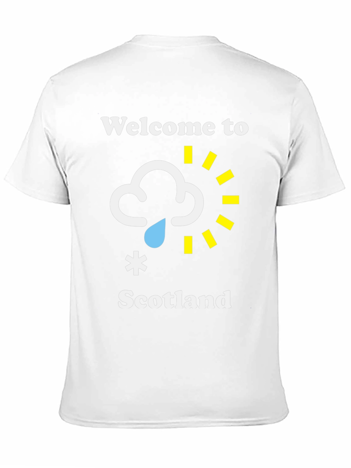 Welcome to Scotland T-Shirt Funny Weather Tee