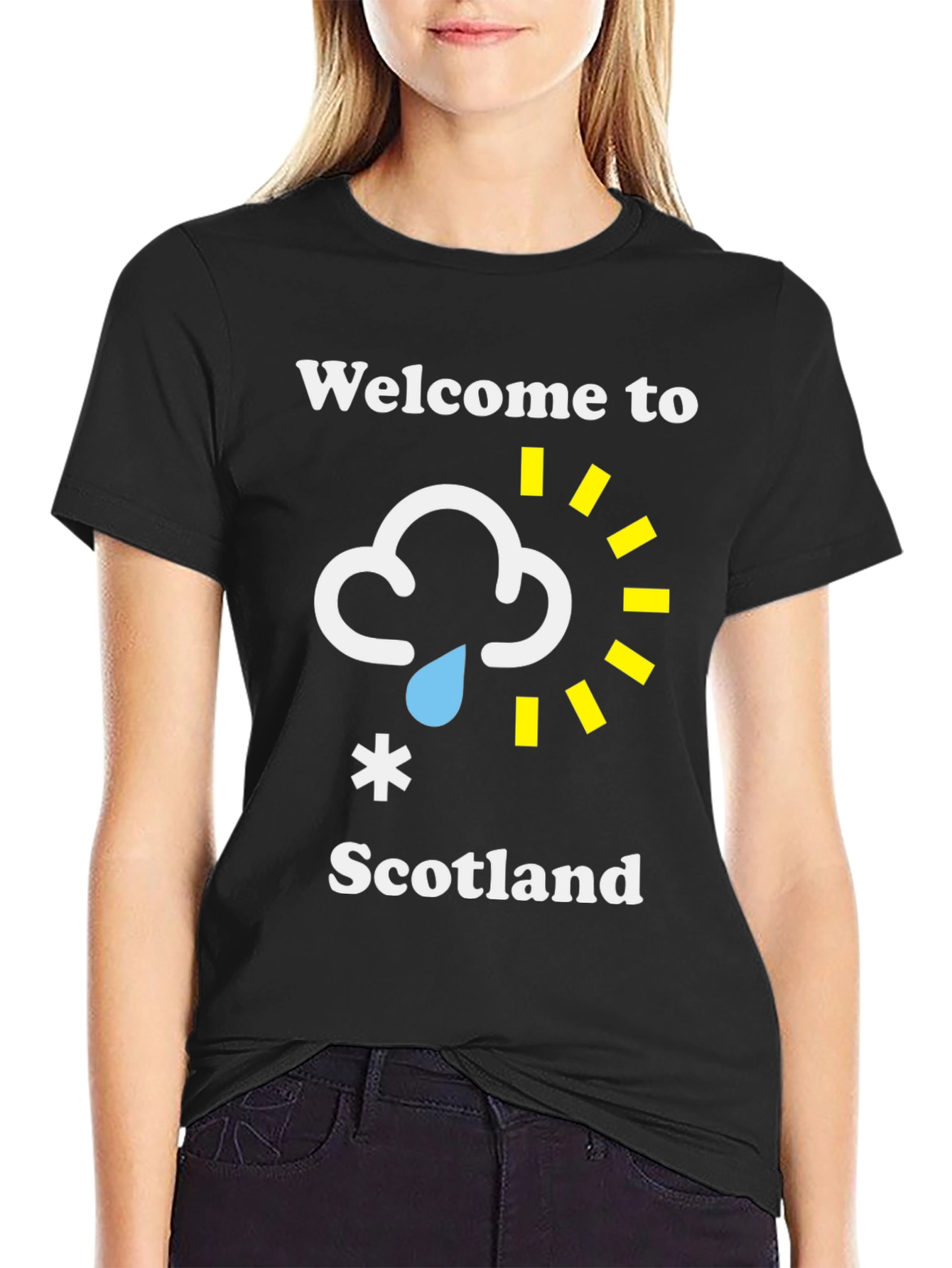 Welcome to Scotland T-Shirt Funny Weather Tee