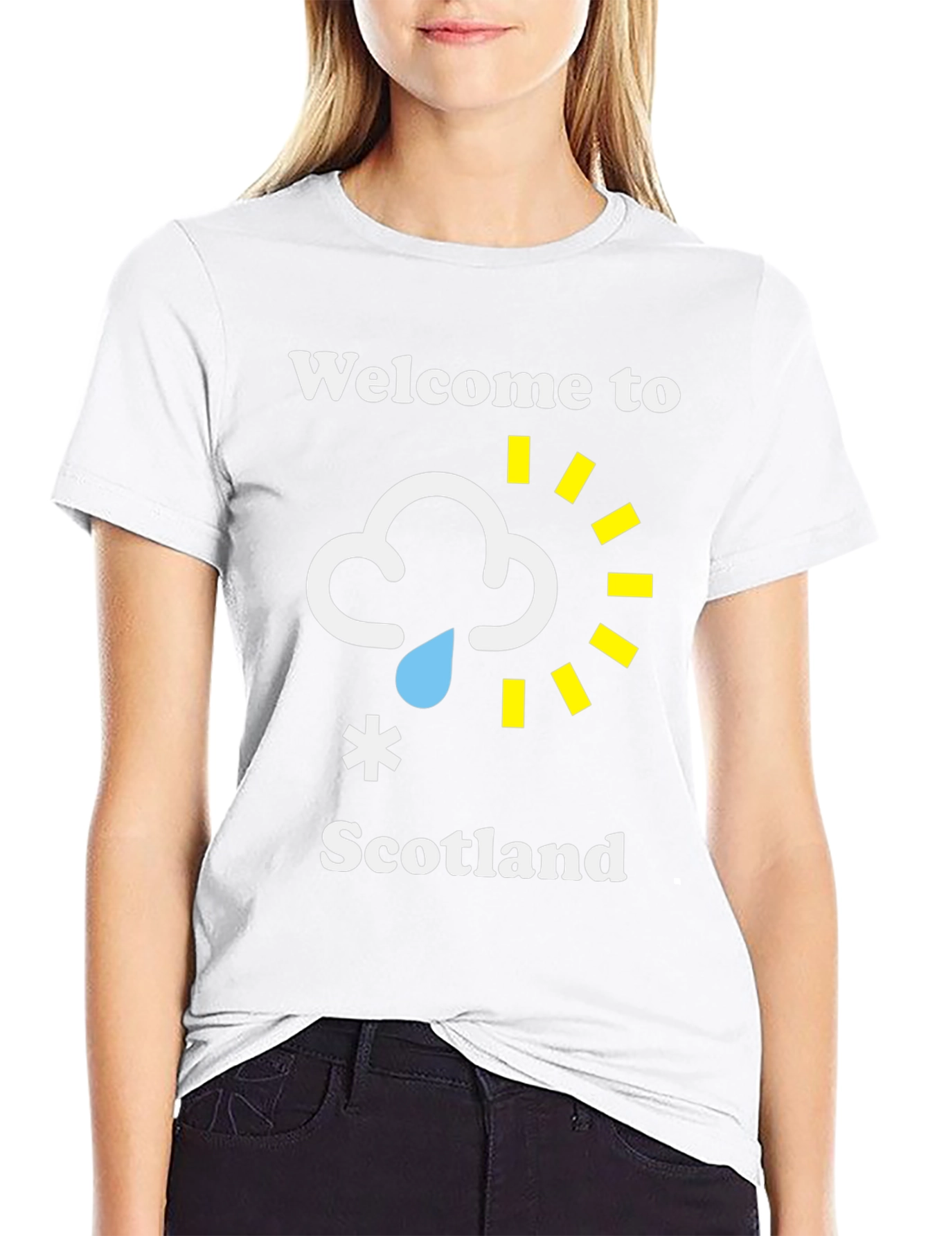 Welcome to Scotland T-Shirt Funny Weather Tee