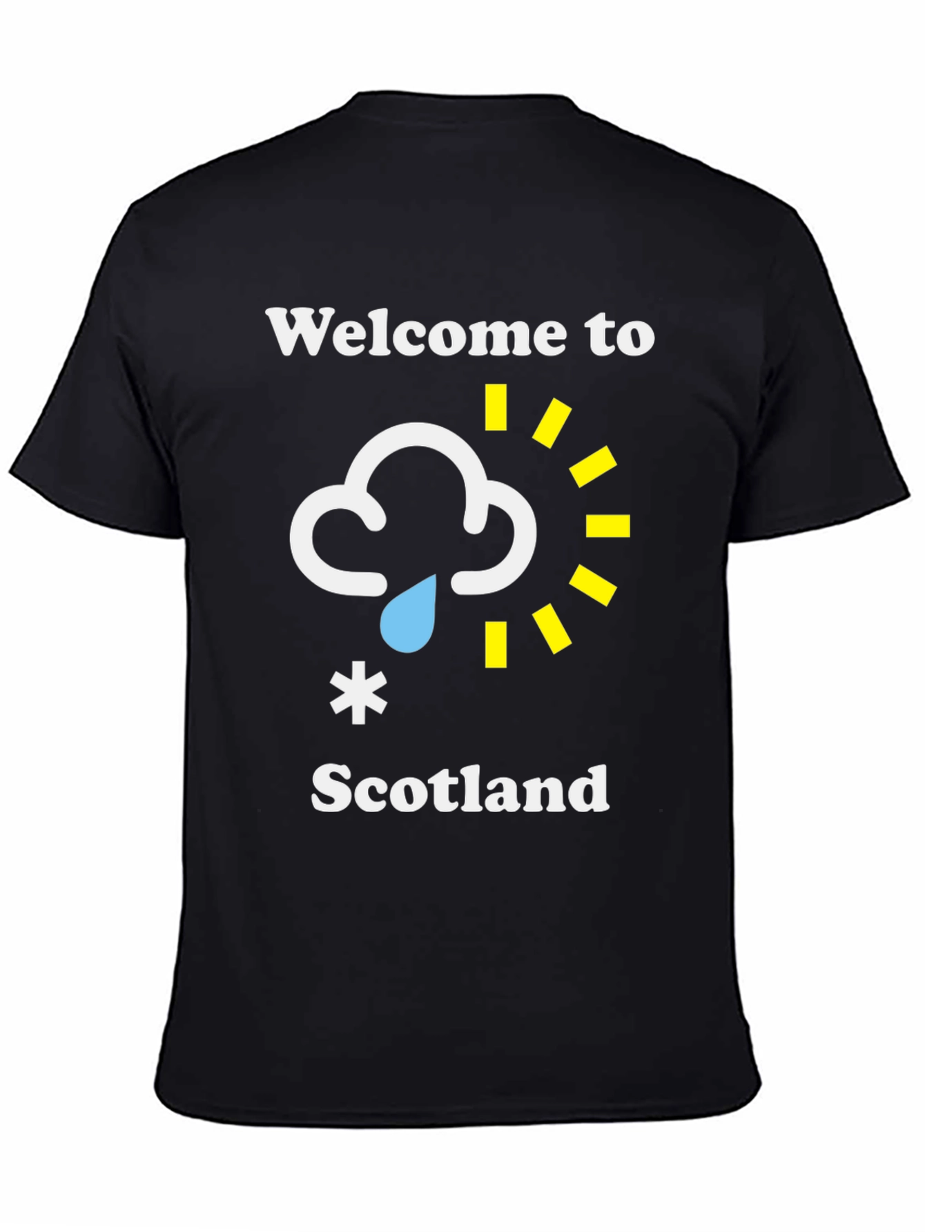 Welcome to Scotland T-Shirt Funny Weather Tee