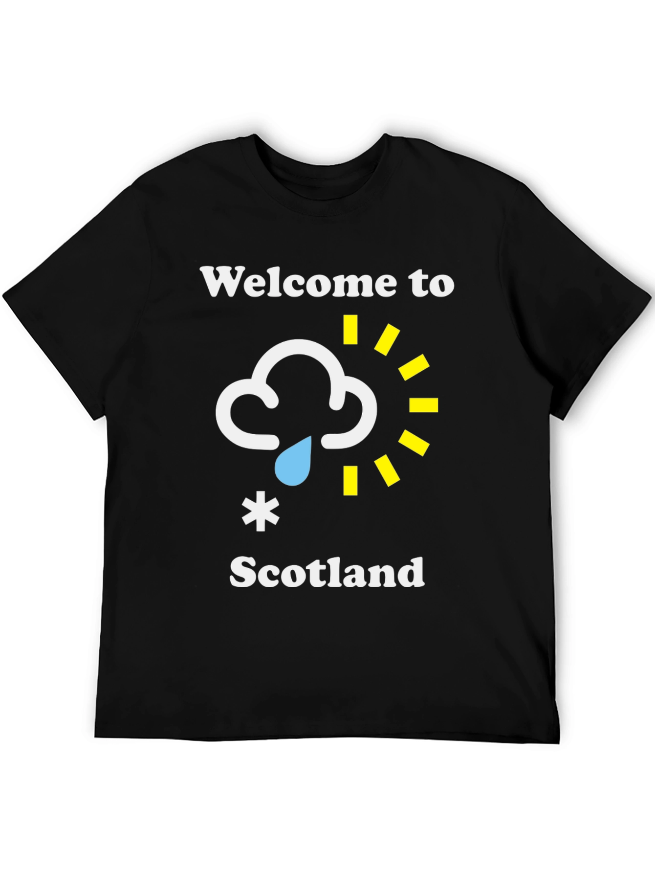 Welcome to Scotland T-Shirt Funny Weather Tee