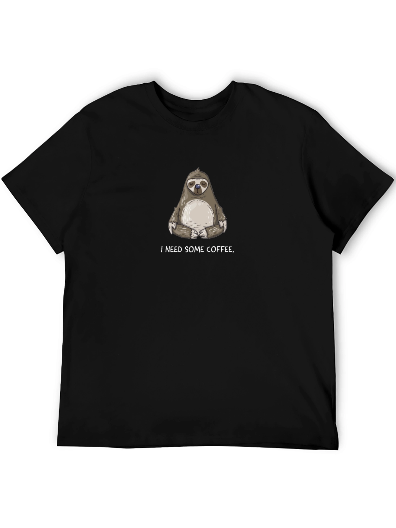 I Need Some Coffee Sloth Tee