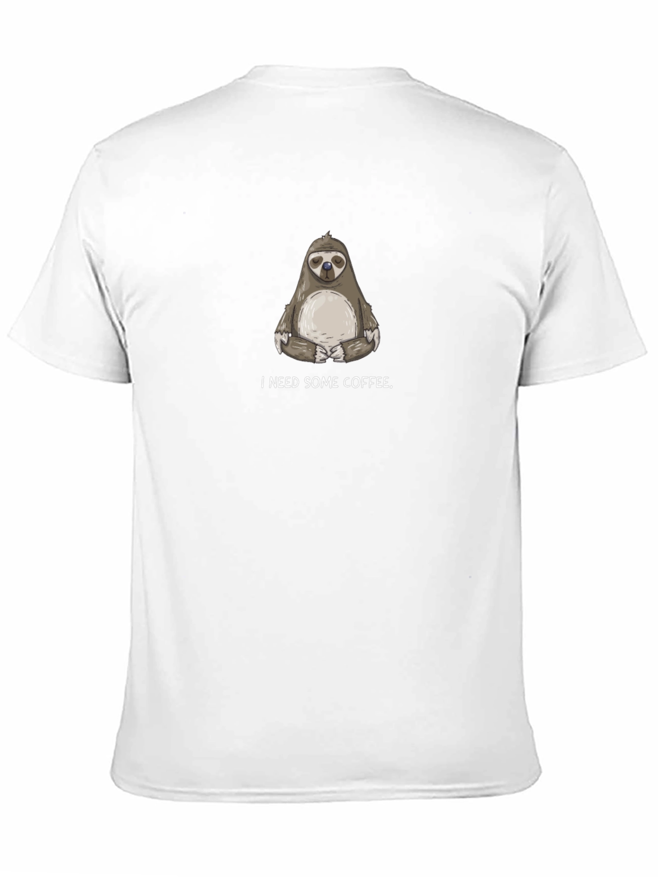 I Need Some Coffee Sloth Tee