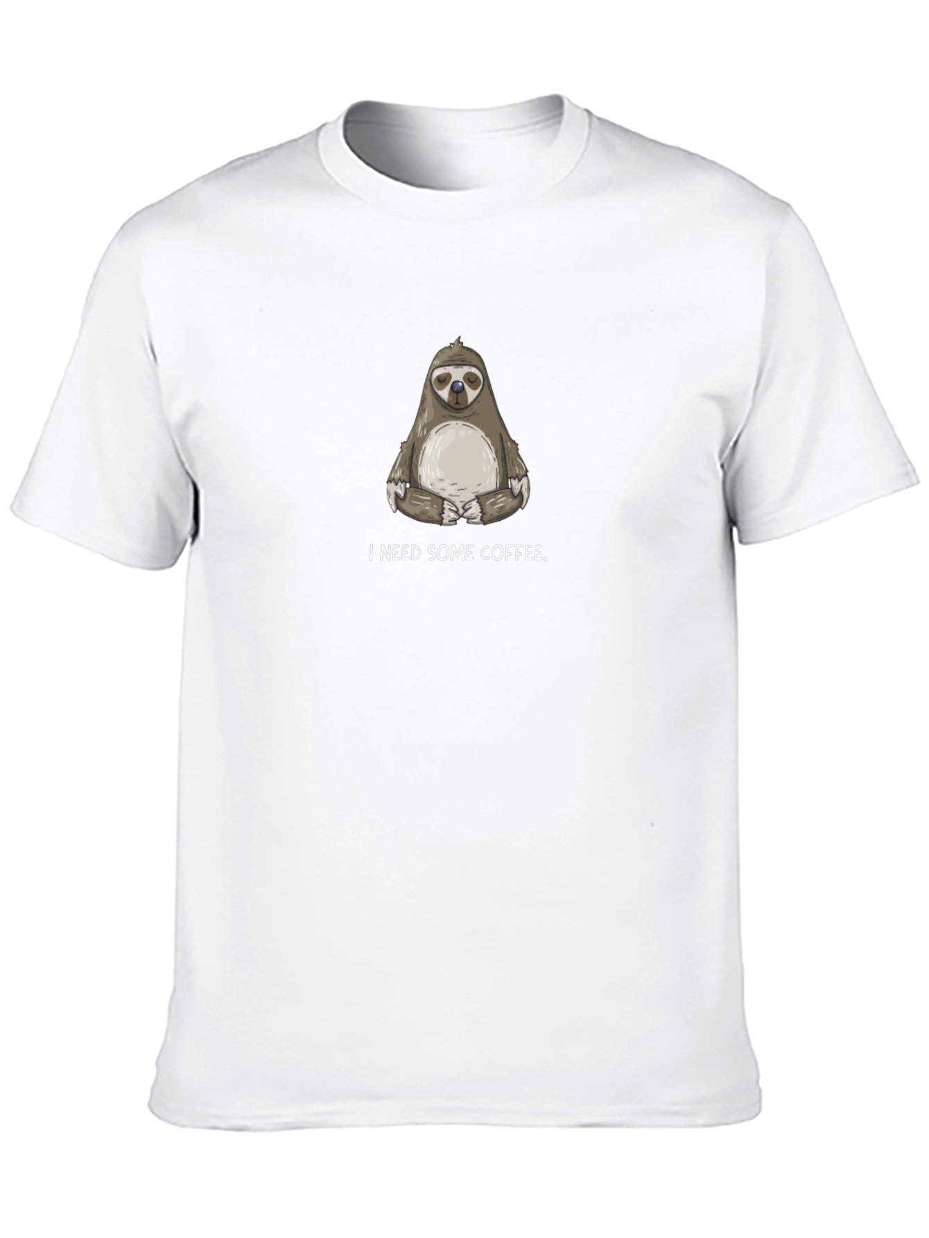 I Need Some Coffee Sloth Tee