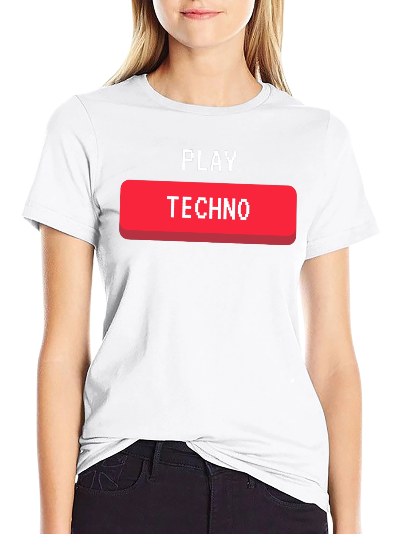 Play Techno T-Shirt - Music Lover Tee