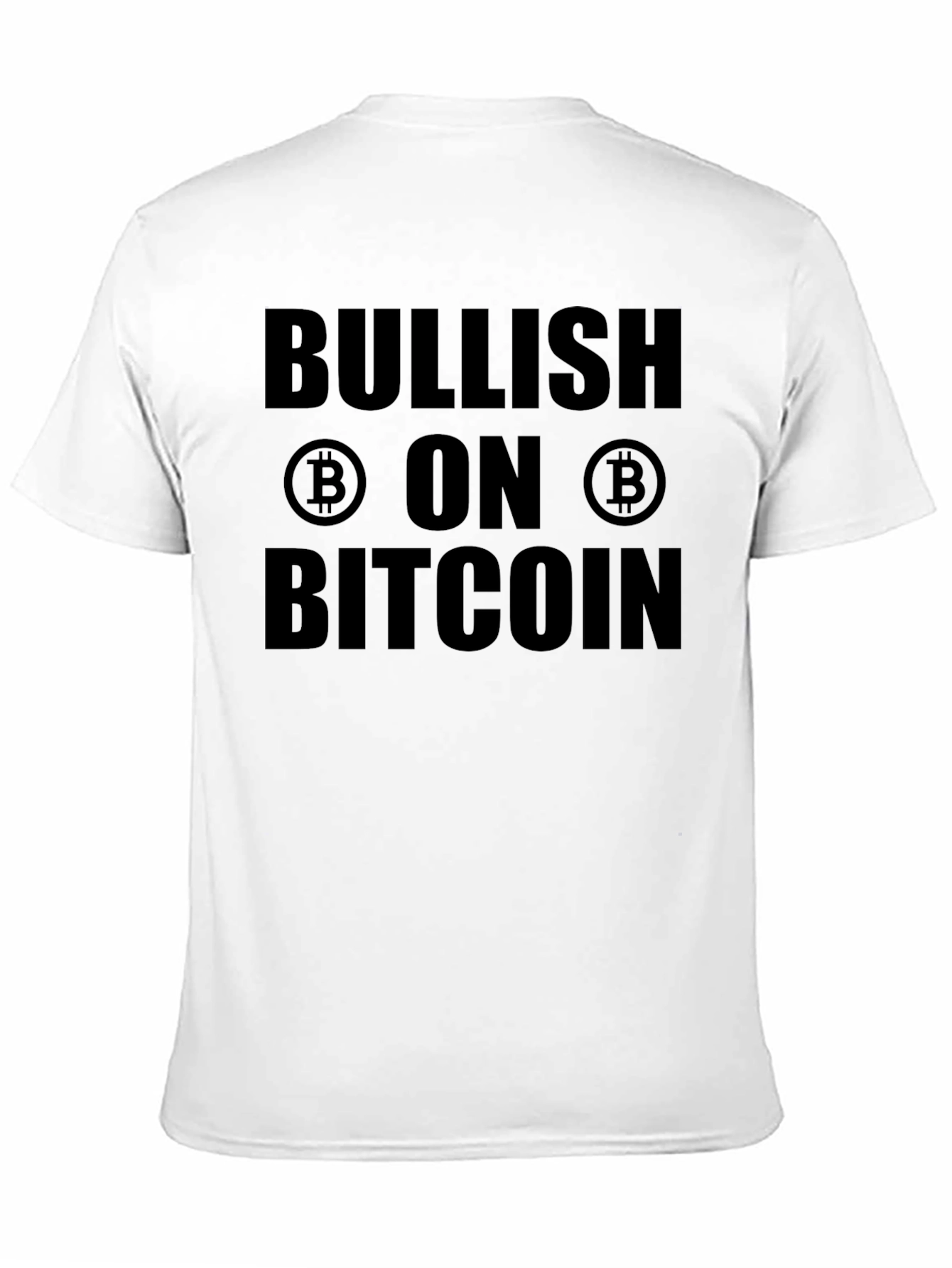 Bullish on Bitcoin T-Shirt - Crypto Investor Tee