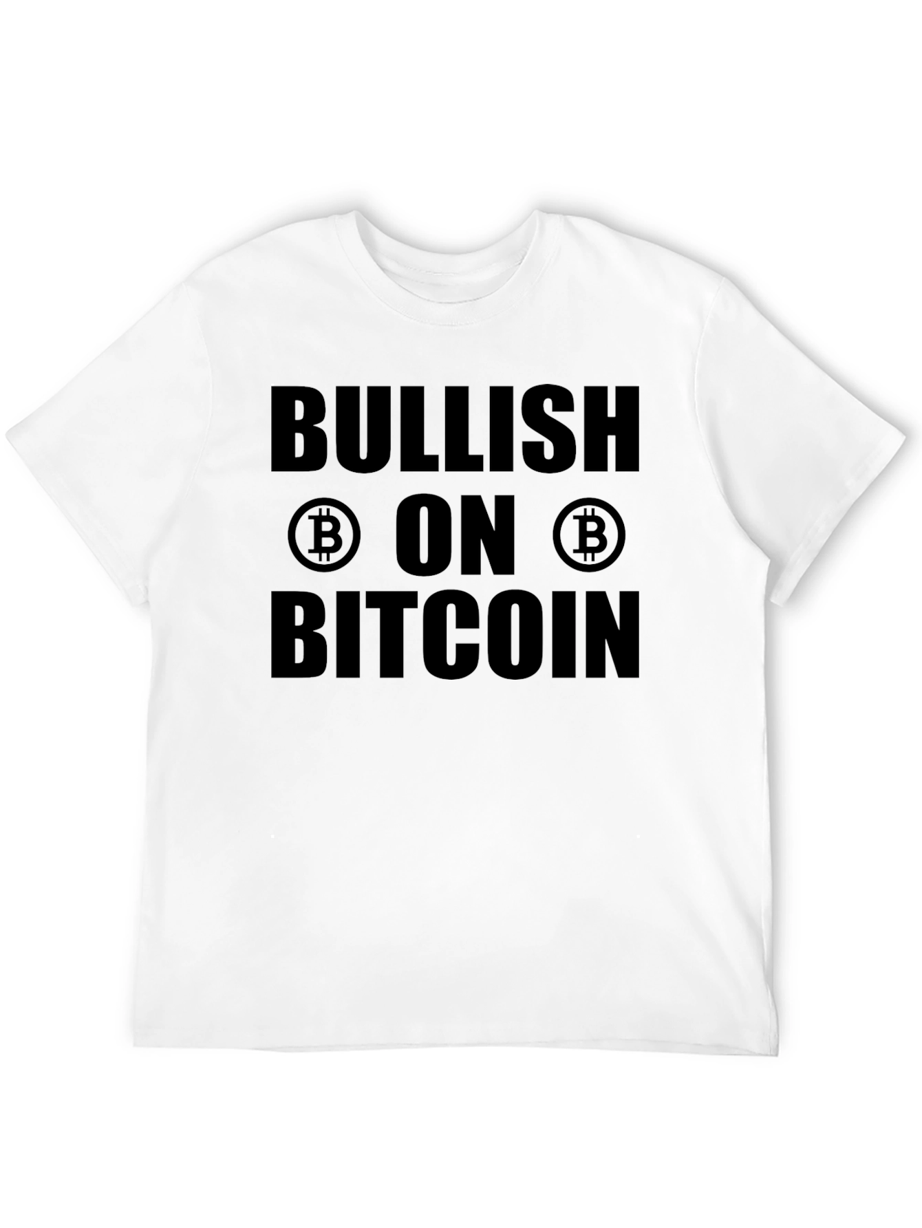 Bullish on Bitcoin T-Shirt - Crypto Investor Tee