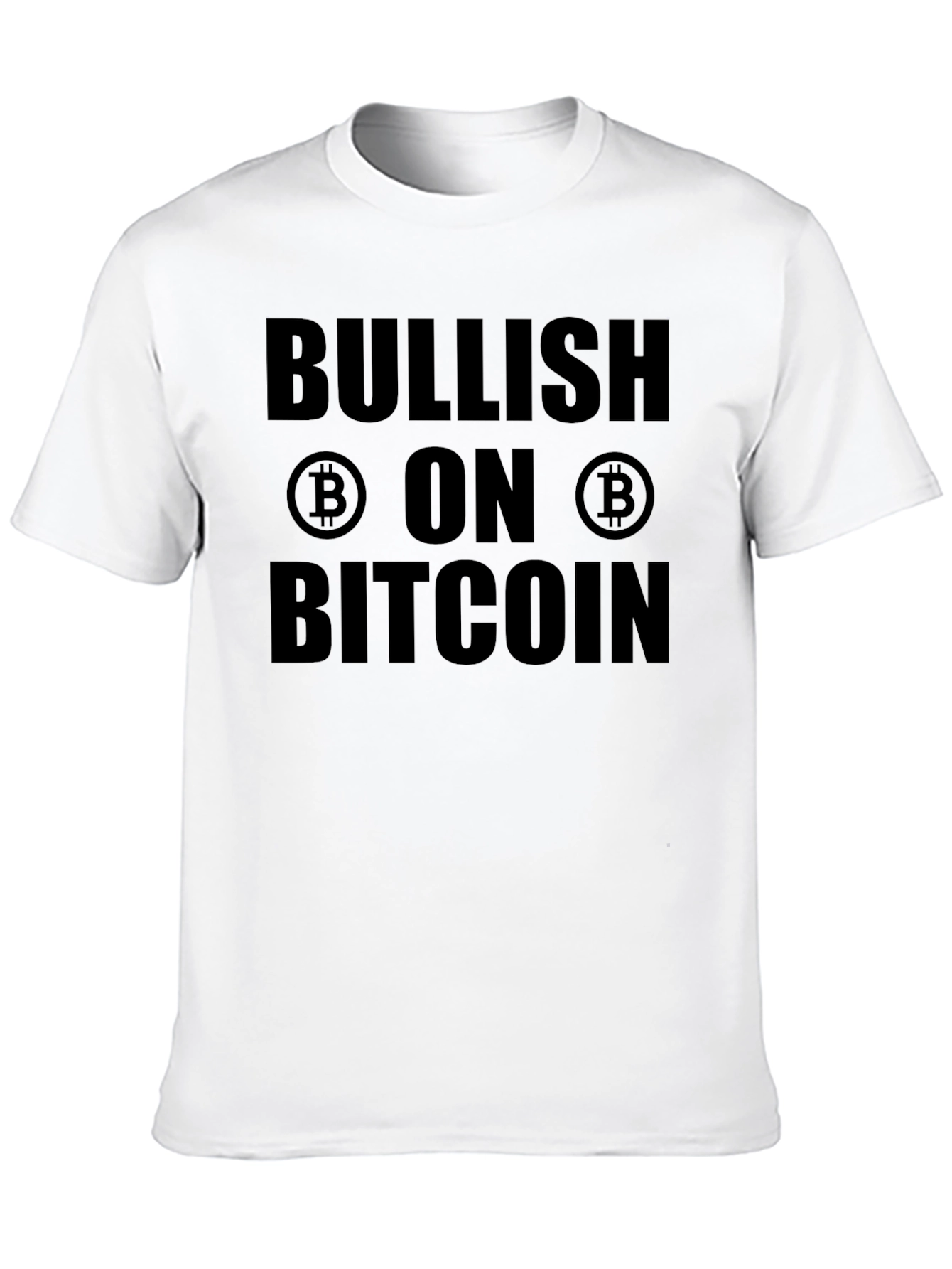 Bullish on Bitcoin T-Shirt - Crypto Investor Tee