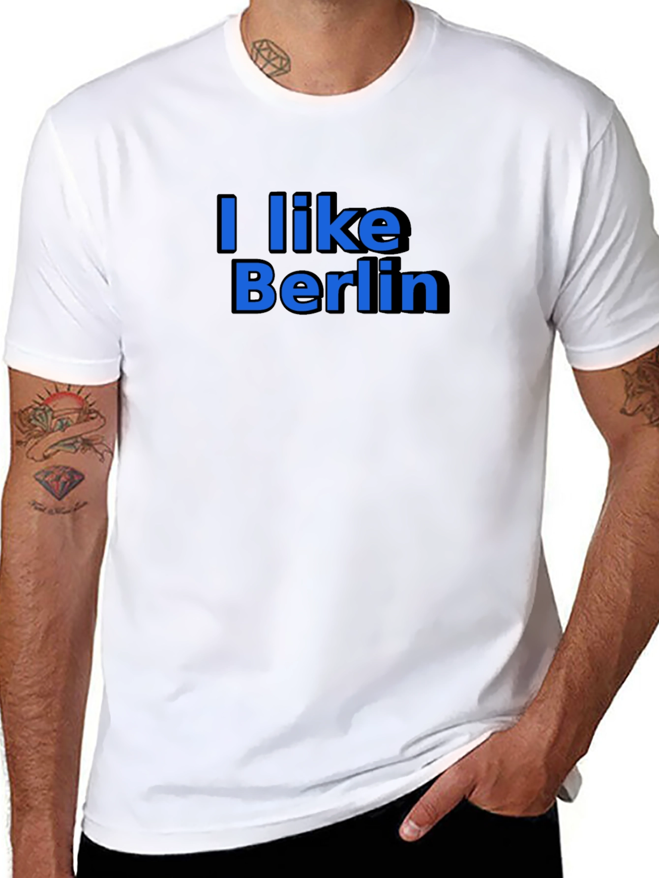 I Like Berlin T-Shirt - Stylish City Pride Tee
