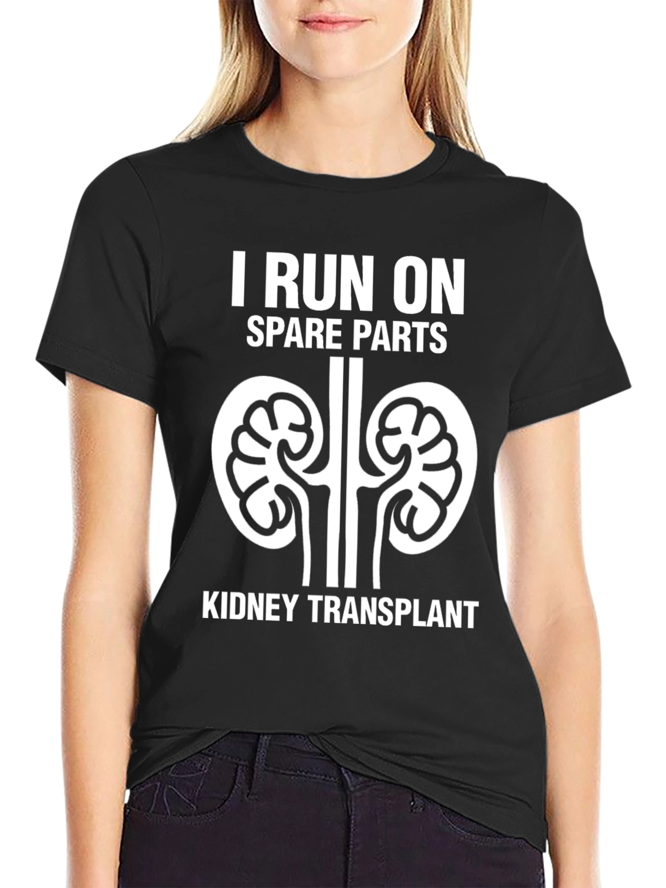 I Run On Spare Parts Kidney Transplant T-Shirt