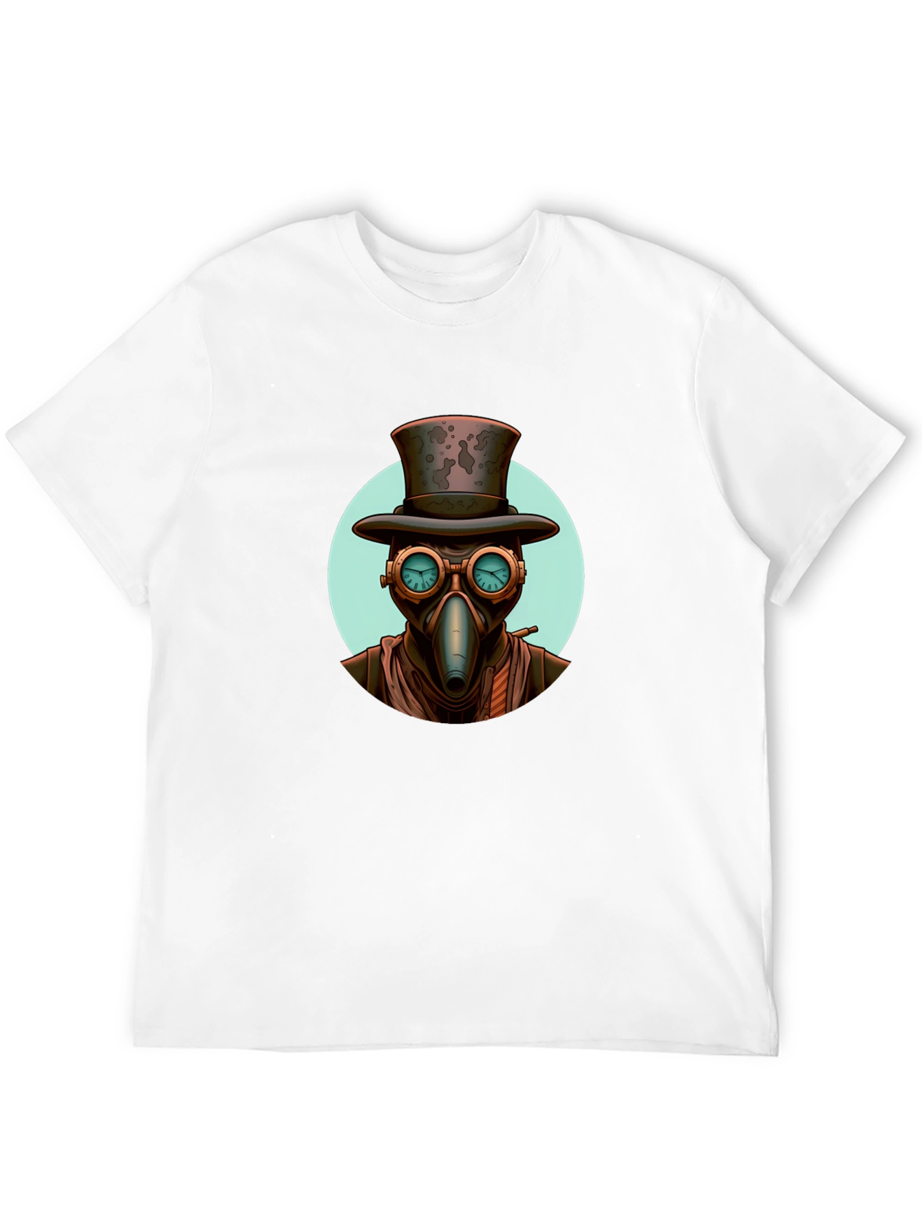 Steampunk Plague Doctor Graphic Tee