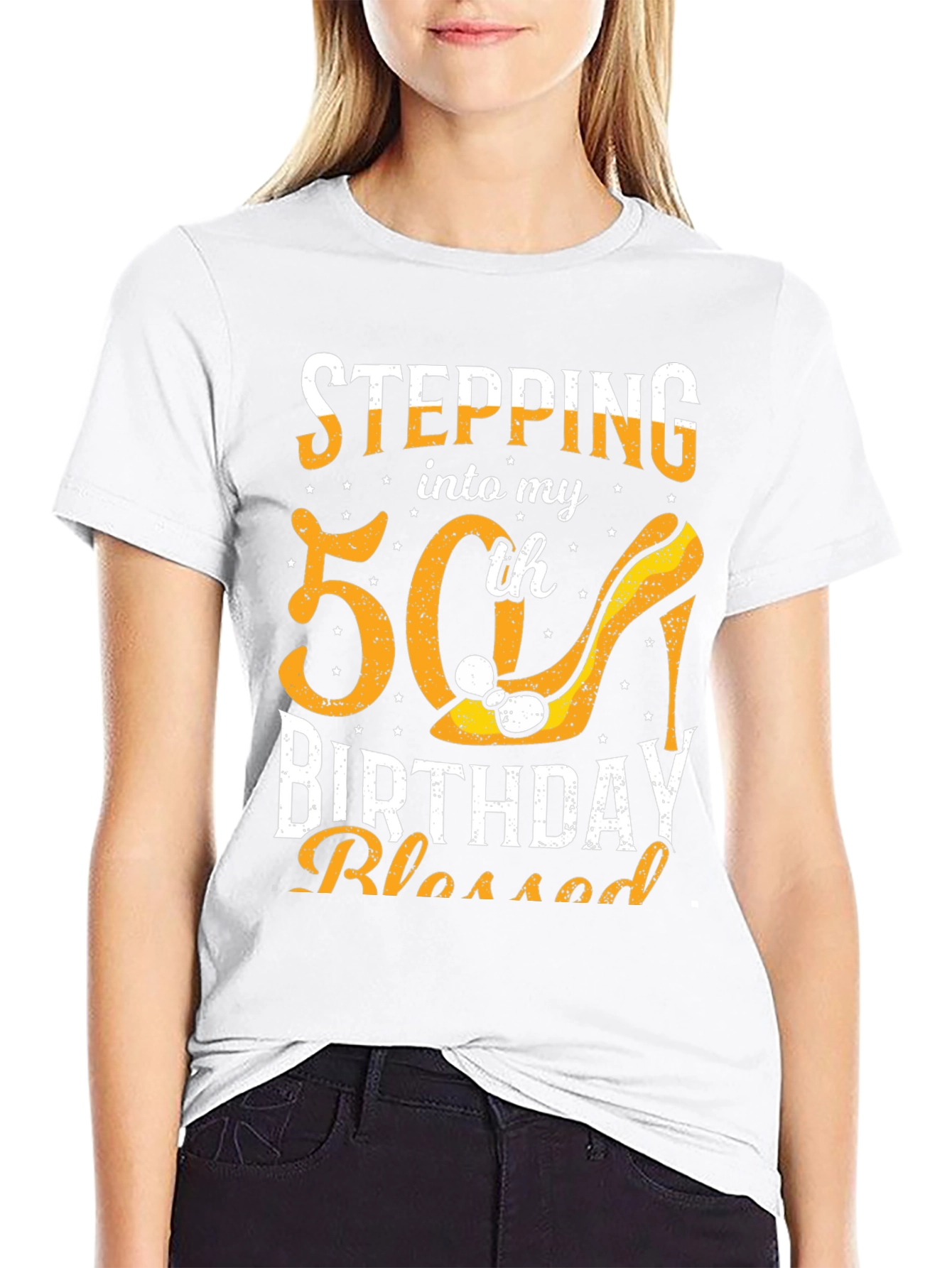 Stepping Into My 50th Birthday T-Shirt