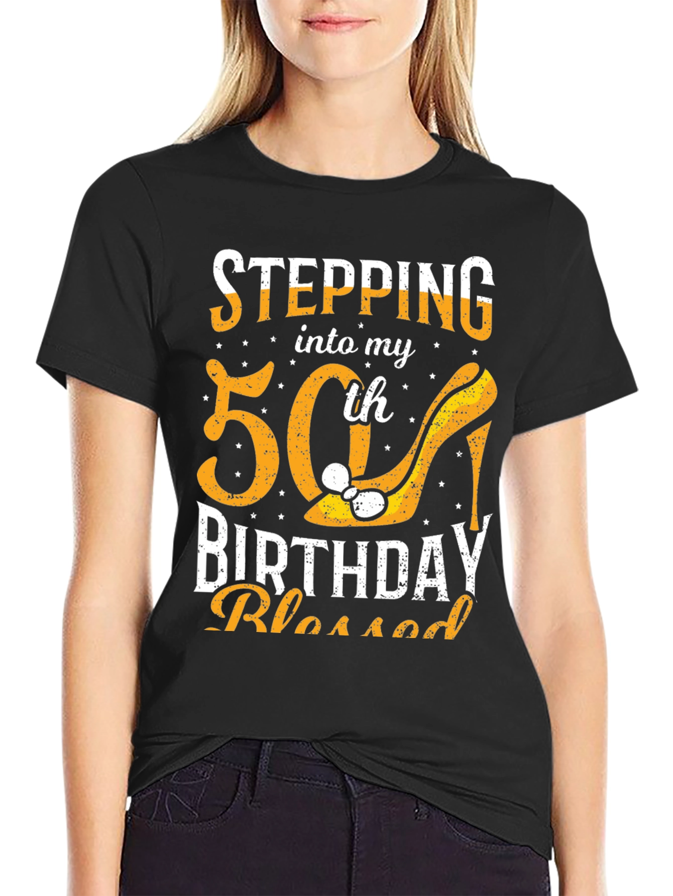 Stepping Into My 50th Birthday T-Shirt