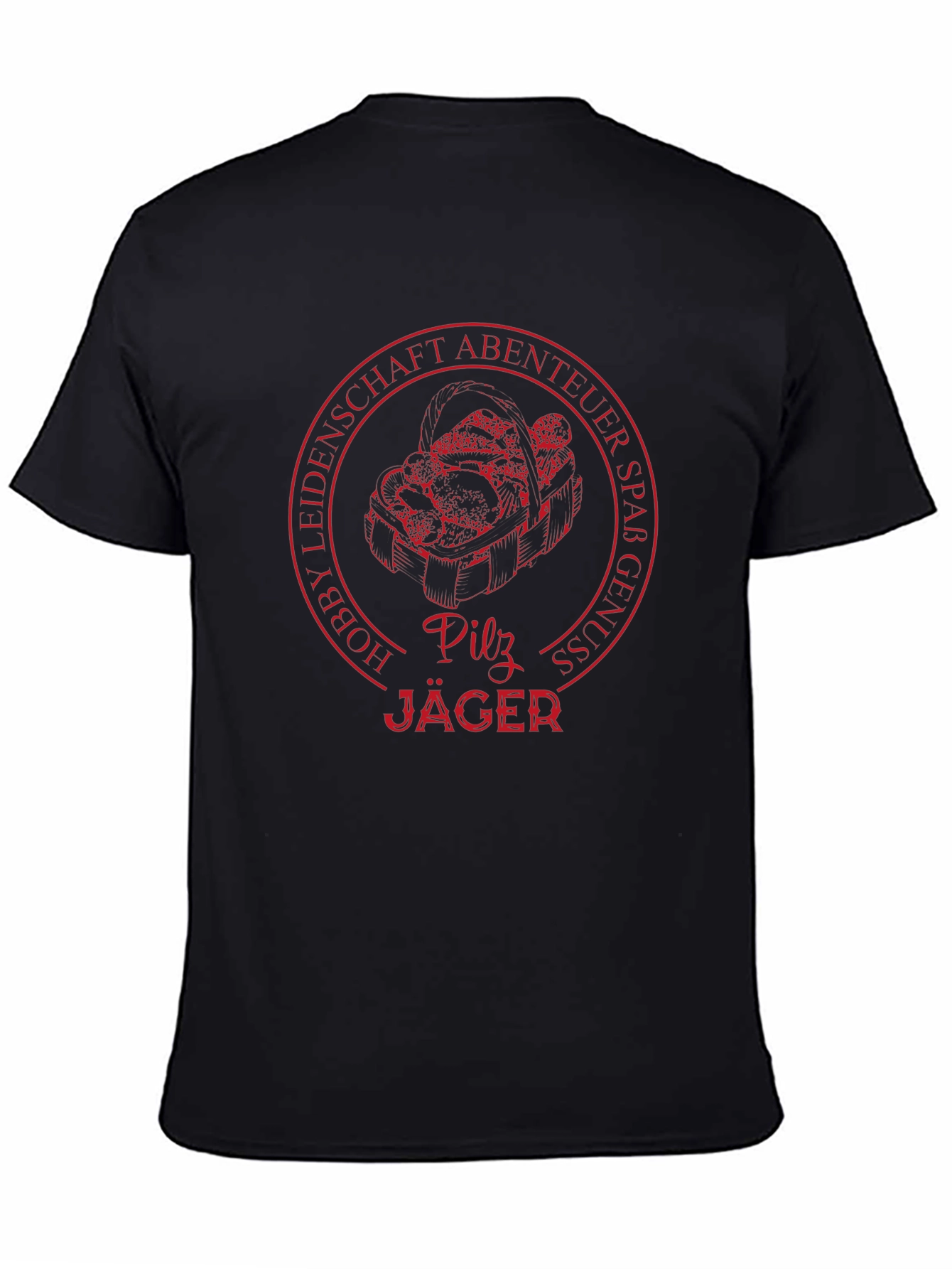 Pilz Jäger Graphic T-Shirt Mushroom Hunter Tee