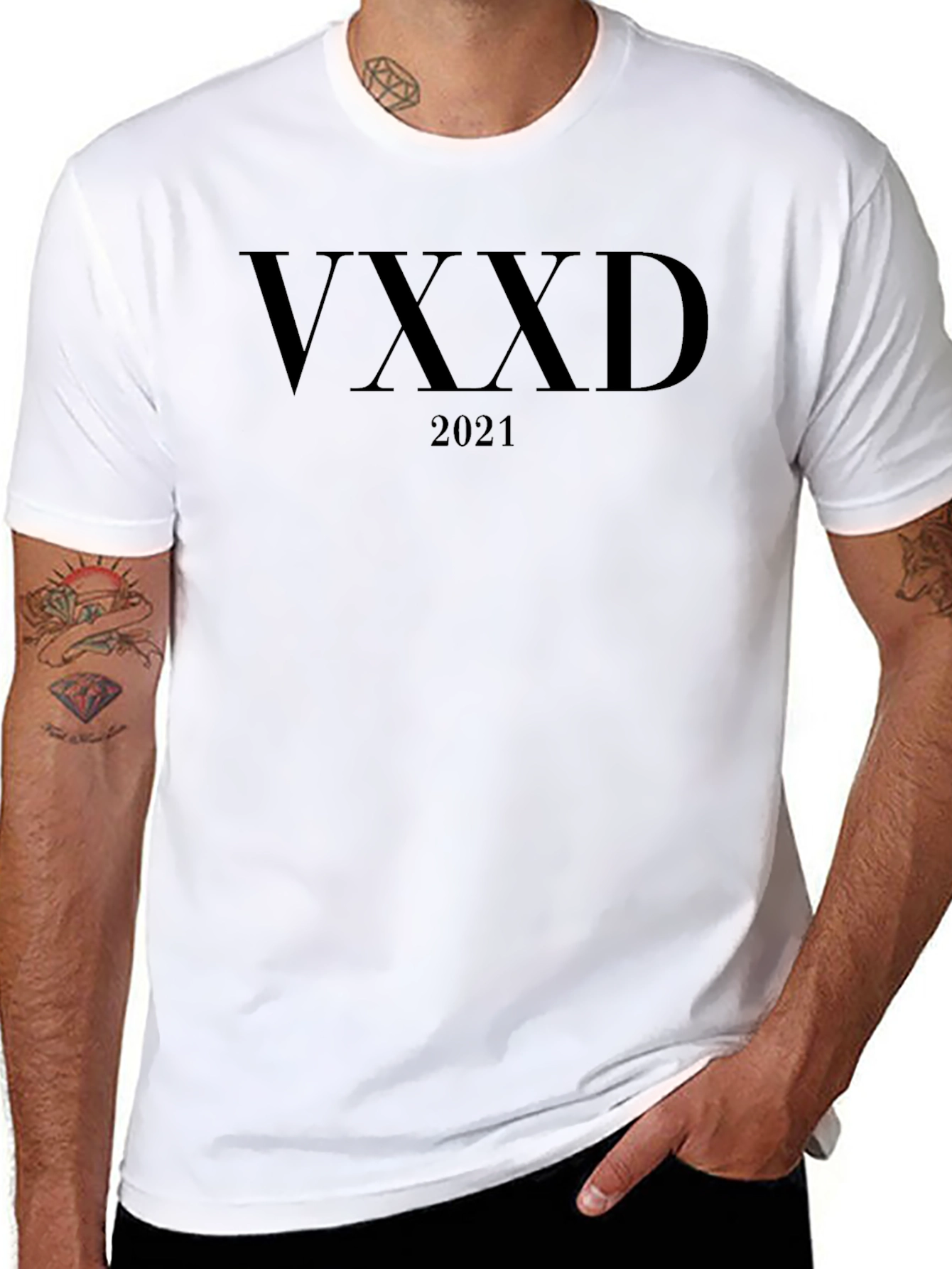 VXXD 2021 Black Graphic Tee