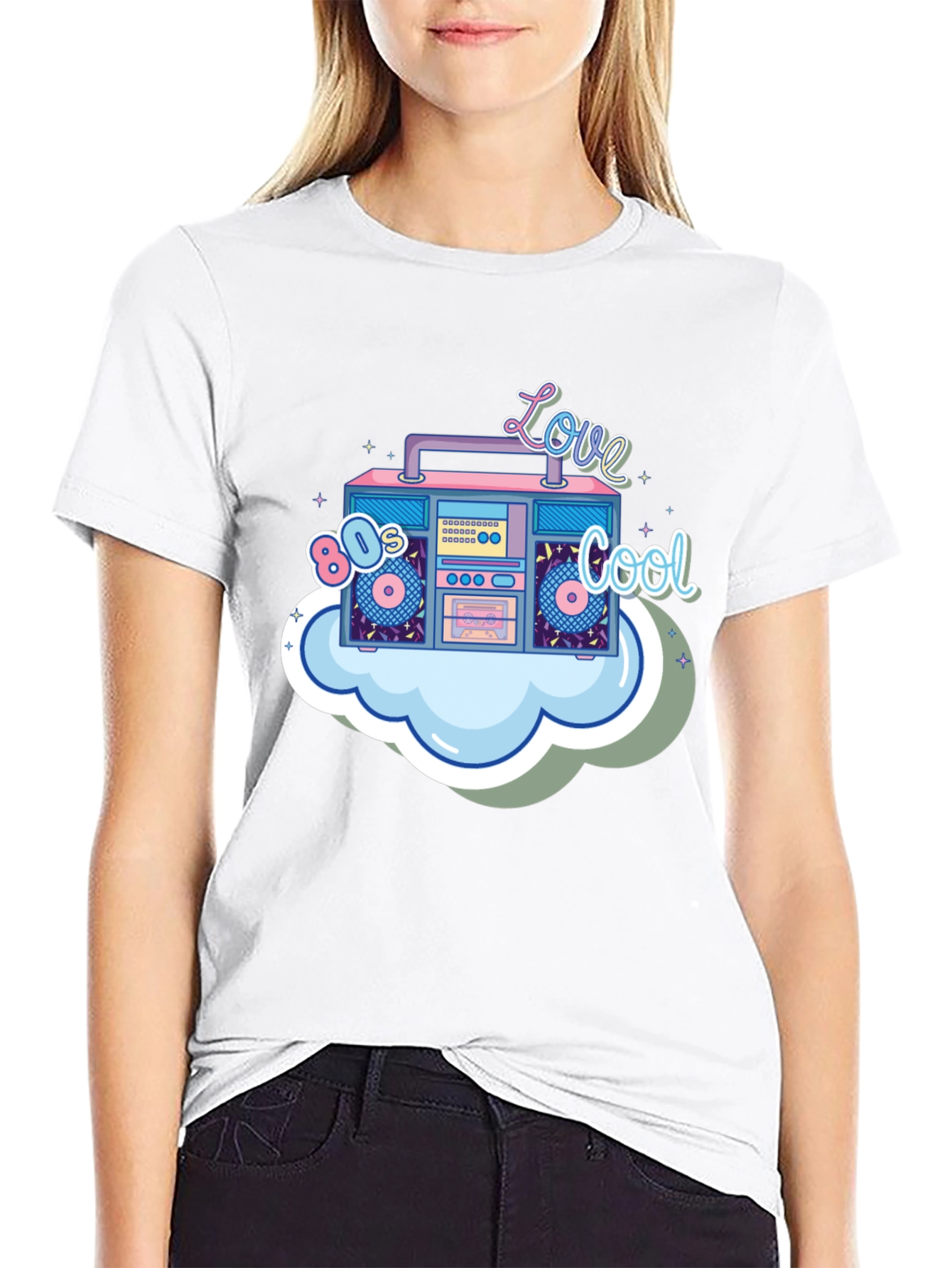 80s Love Cool Graphic T-Shirt