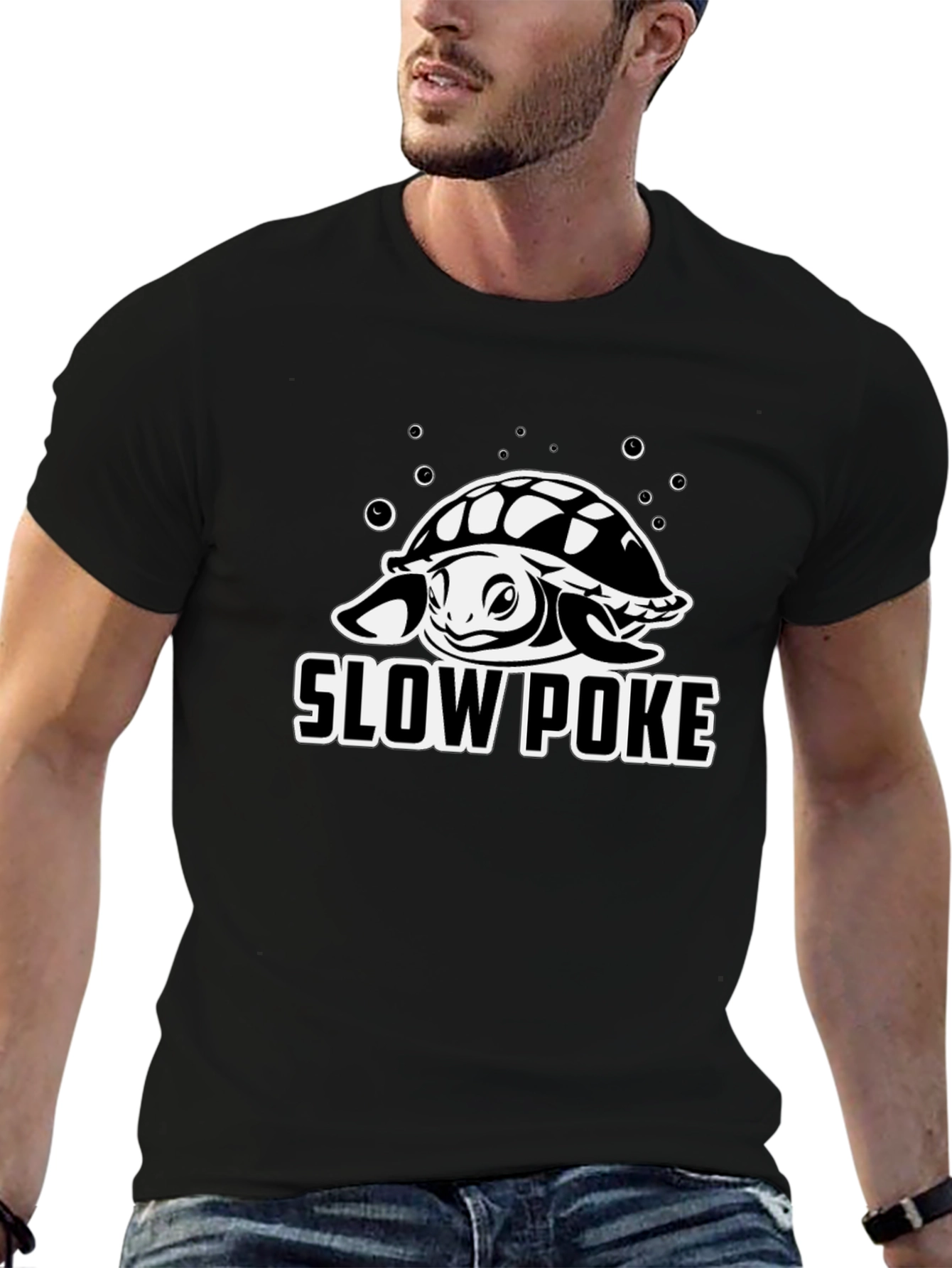Slow Poke Turtle T-Shirt - Funny Sea Life Tee