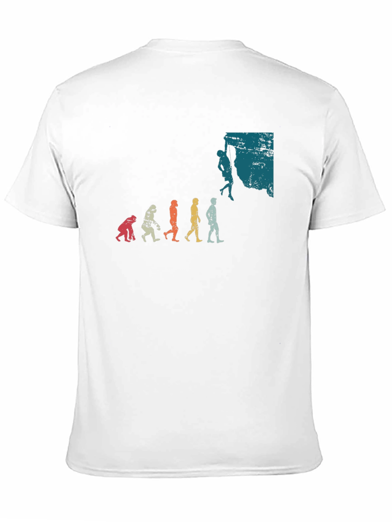 Climbing Evolution Graphic T-Shirt