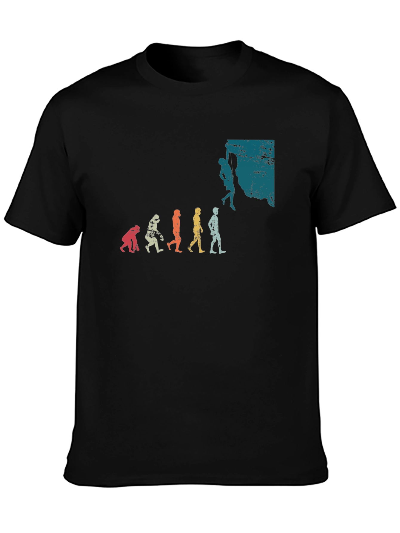 Climbing Evolution Graphic T-Shirt