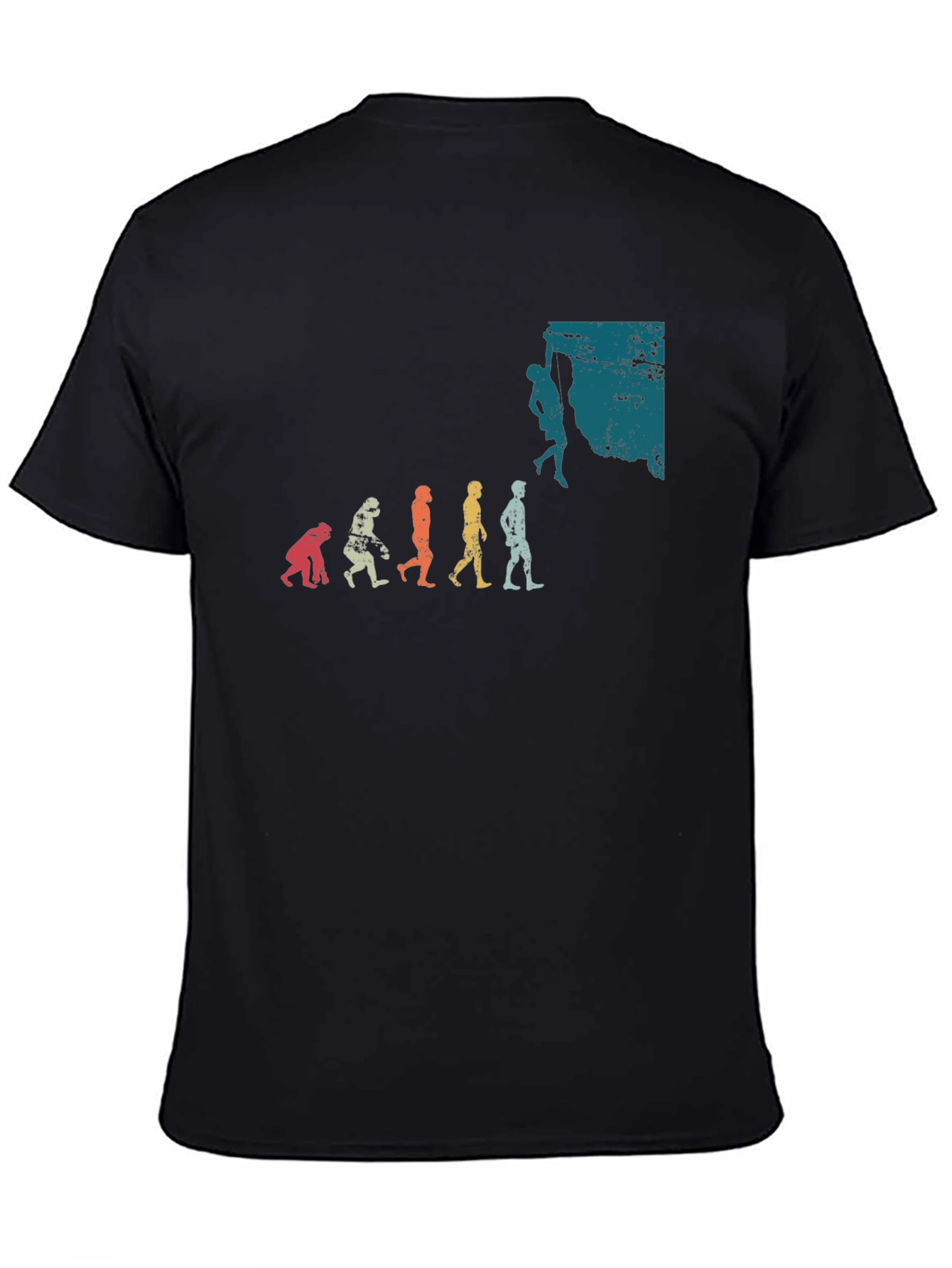 Climbing Evolution Graphic T-Shirt