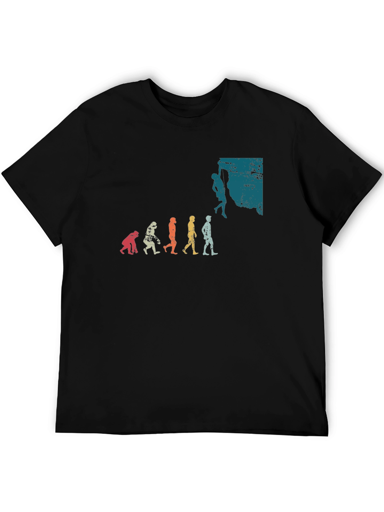 Climbing Evolution Graphic T-Shirt
