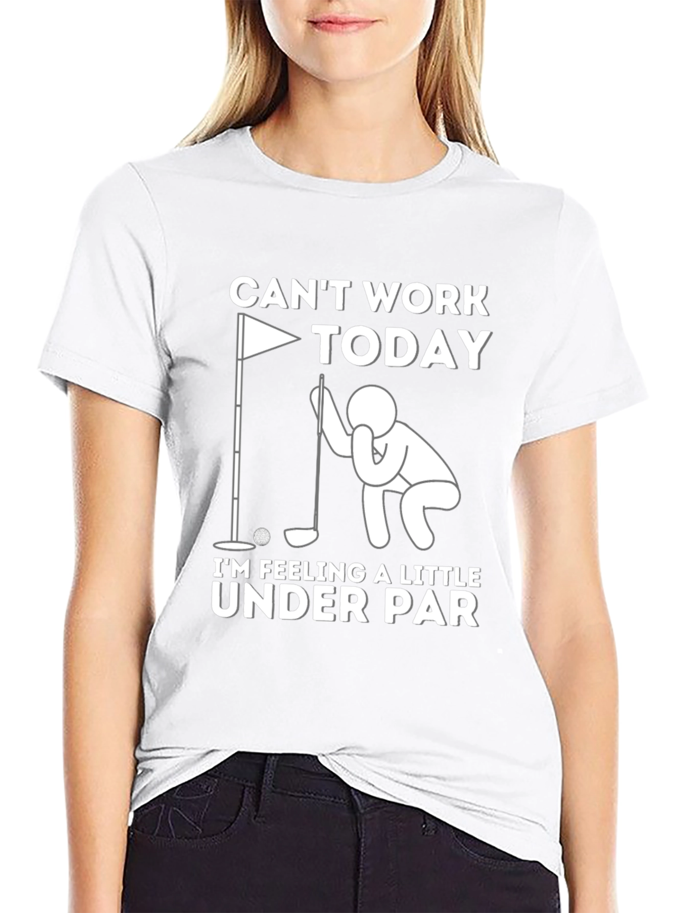 Funny Golf T-Shirt - Under Par Tee