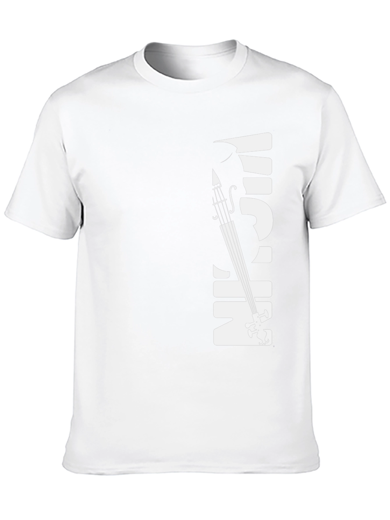 Violin Graphic T-Shirt - Classic Musician Tee