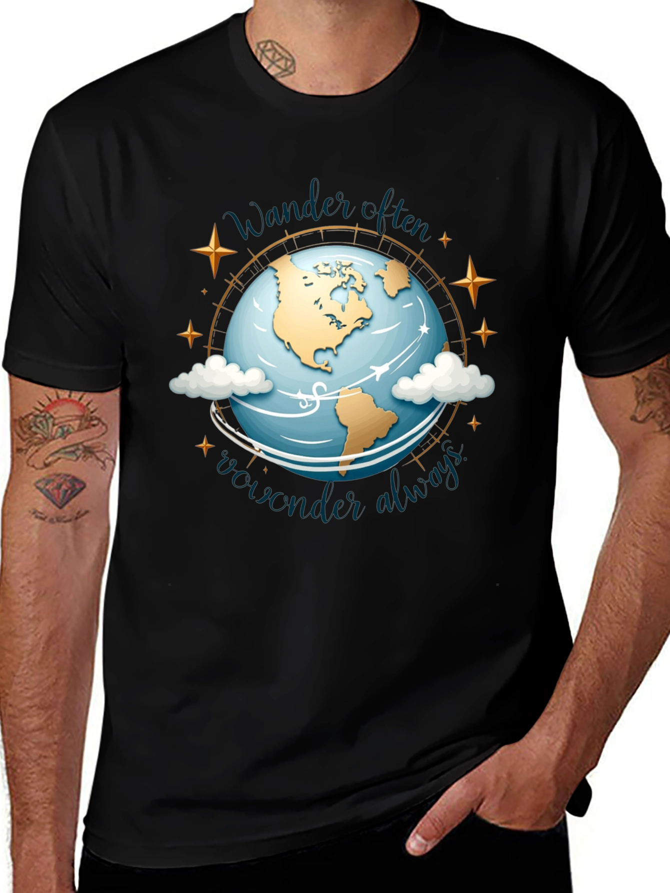 Wander Often T-Shirt - Adventure Awaits!