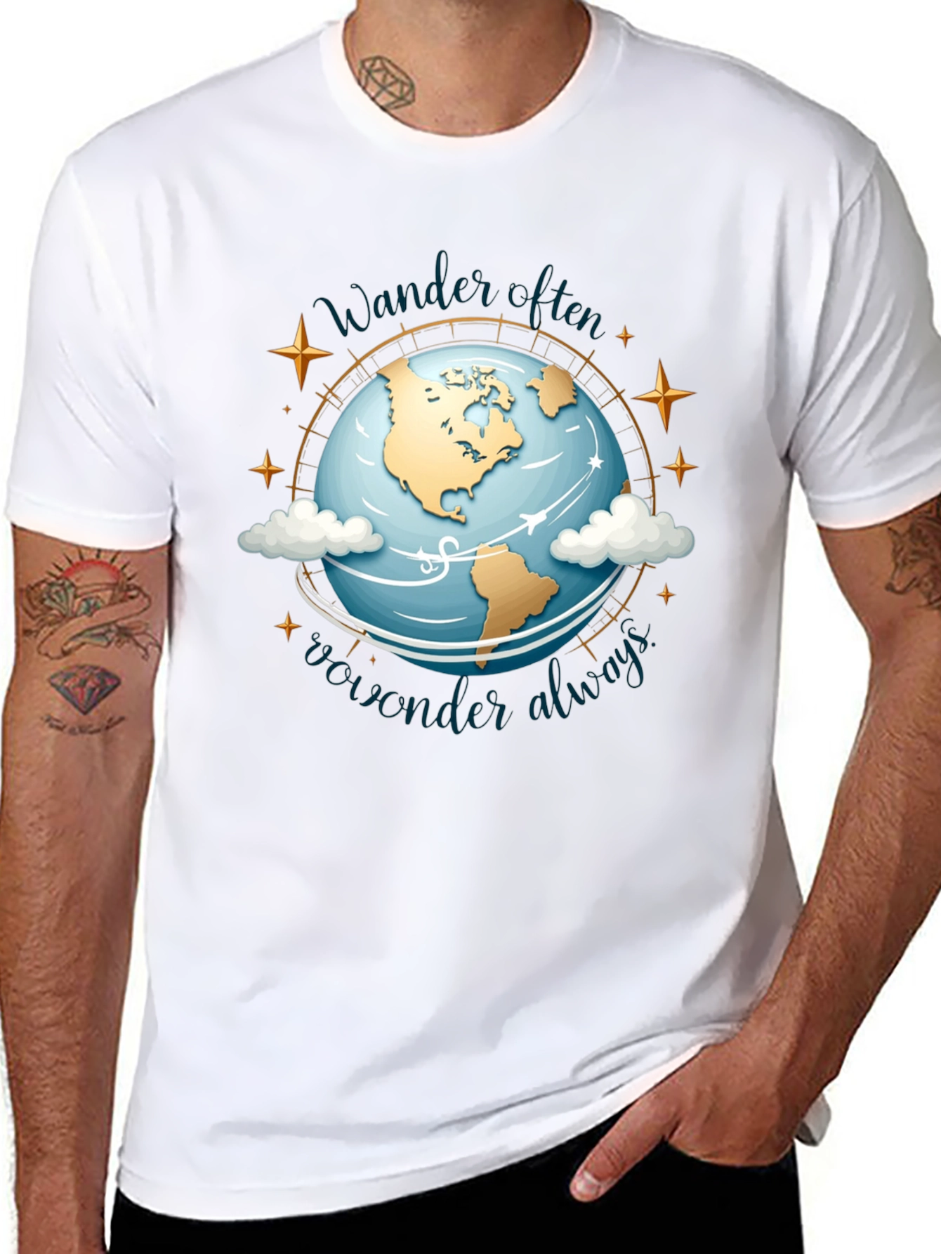 Wander Often T-Shirt - Adventure Awaits!