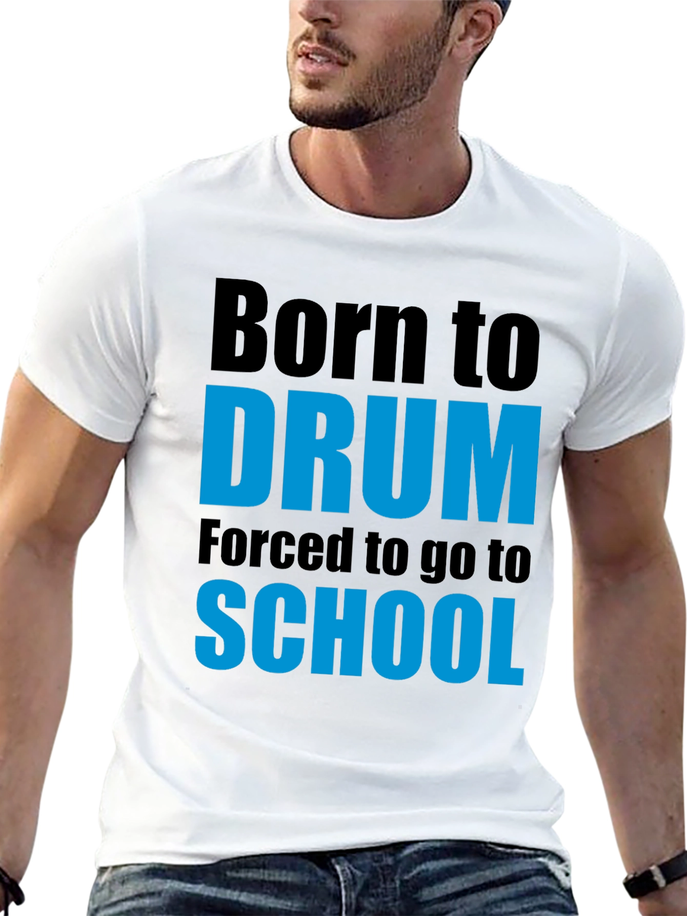 Born to Drum T-Shirt - Black