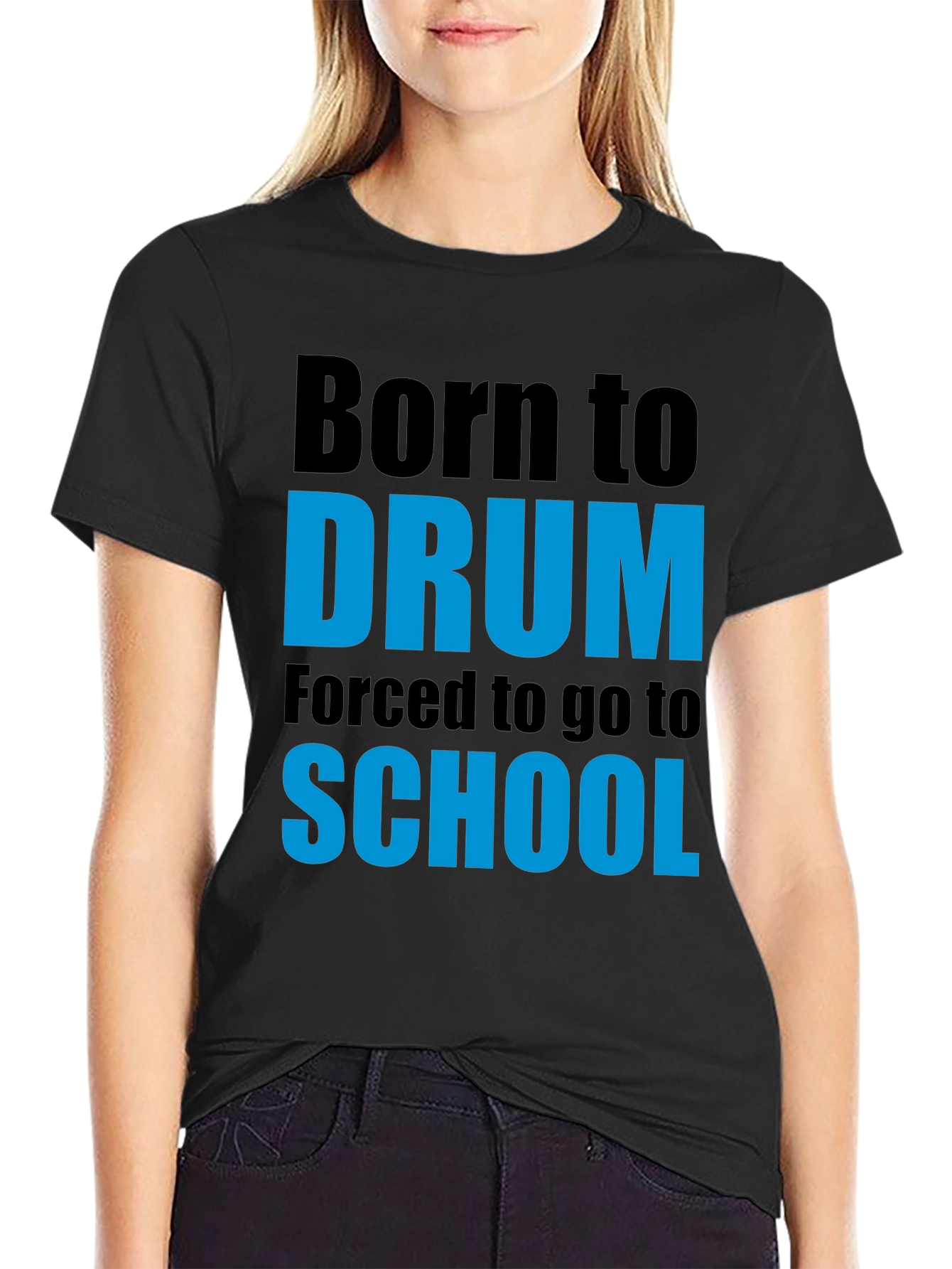 Born to Drum T-Shirt - Black
