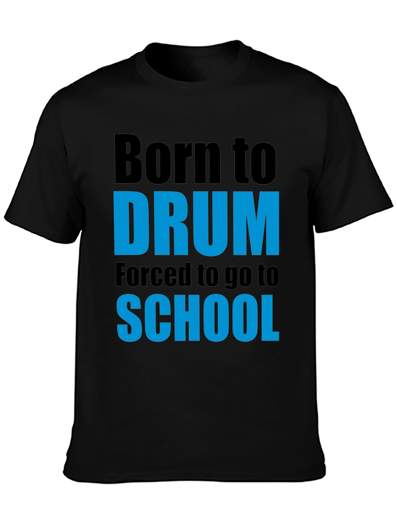 Born to Drum T-Shirt - Black