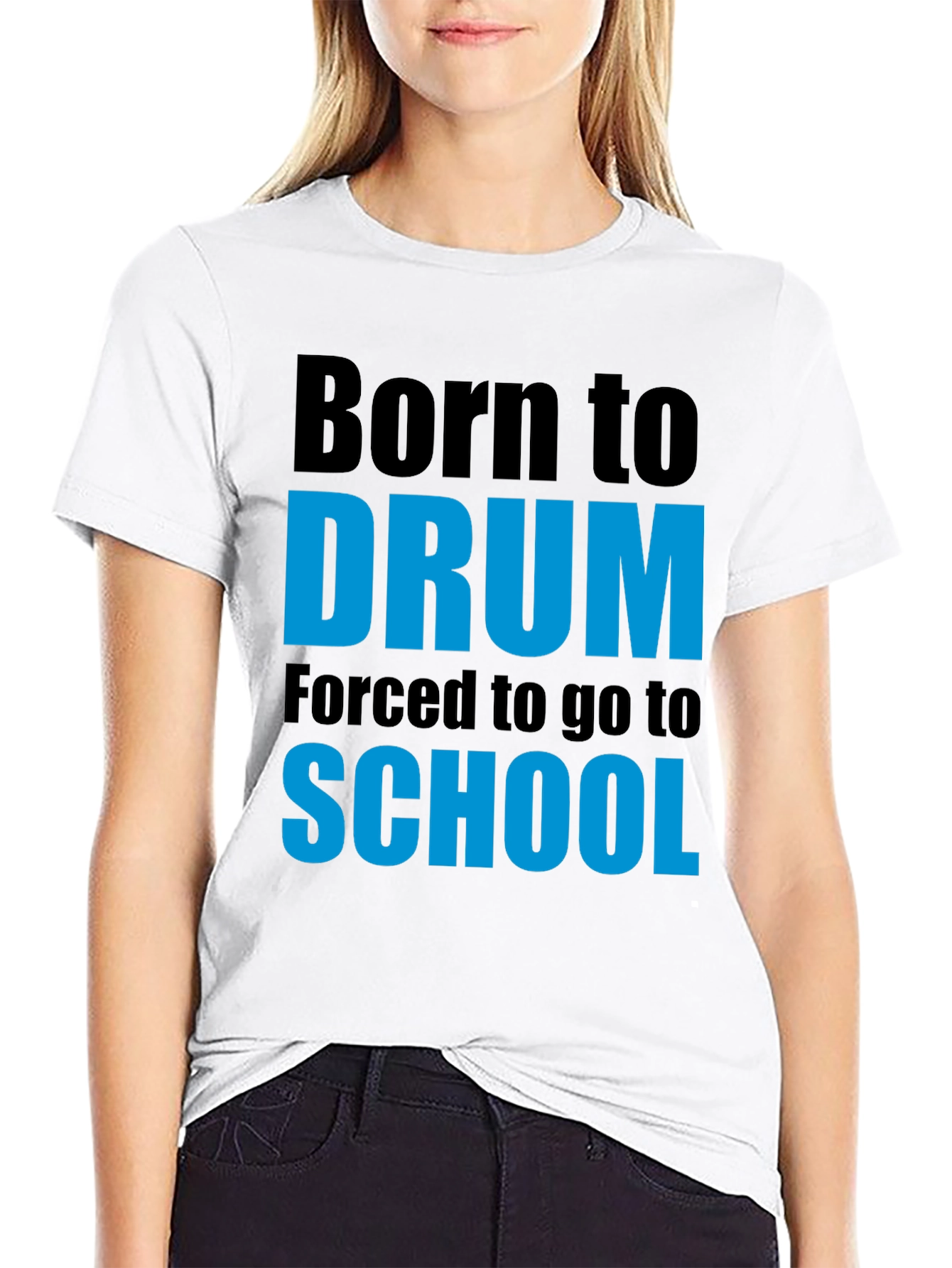 Born to Drum T-Shirt - Black
