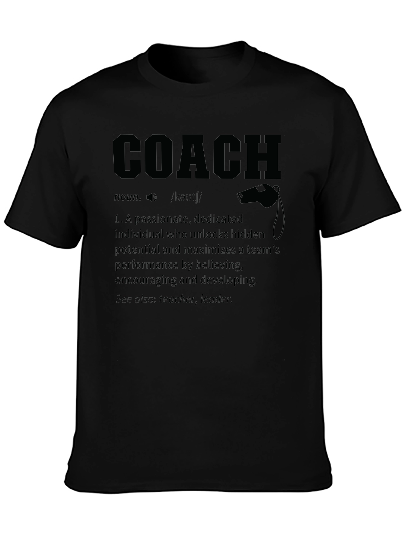 Coach Definition Graphic T-Shirt
