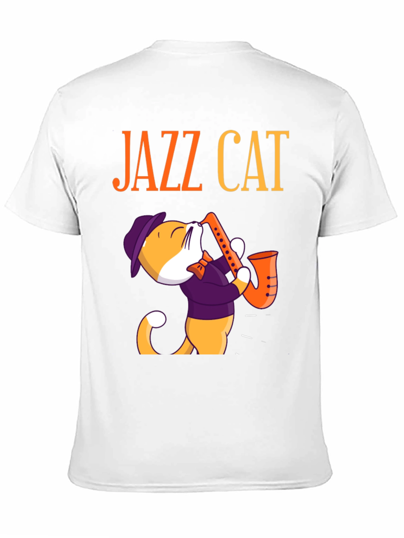 Jazz Cat Graphic T-Shirt