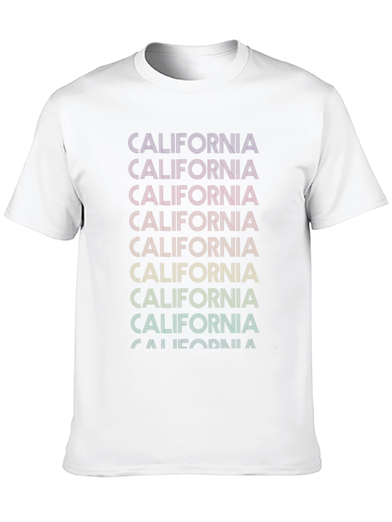 California Retro Graphic T-Shirt - Black
