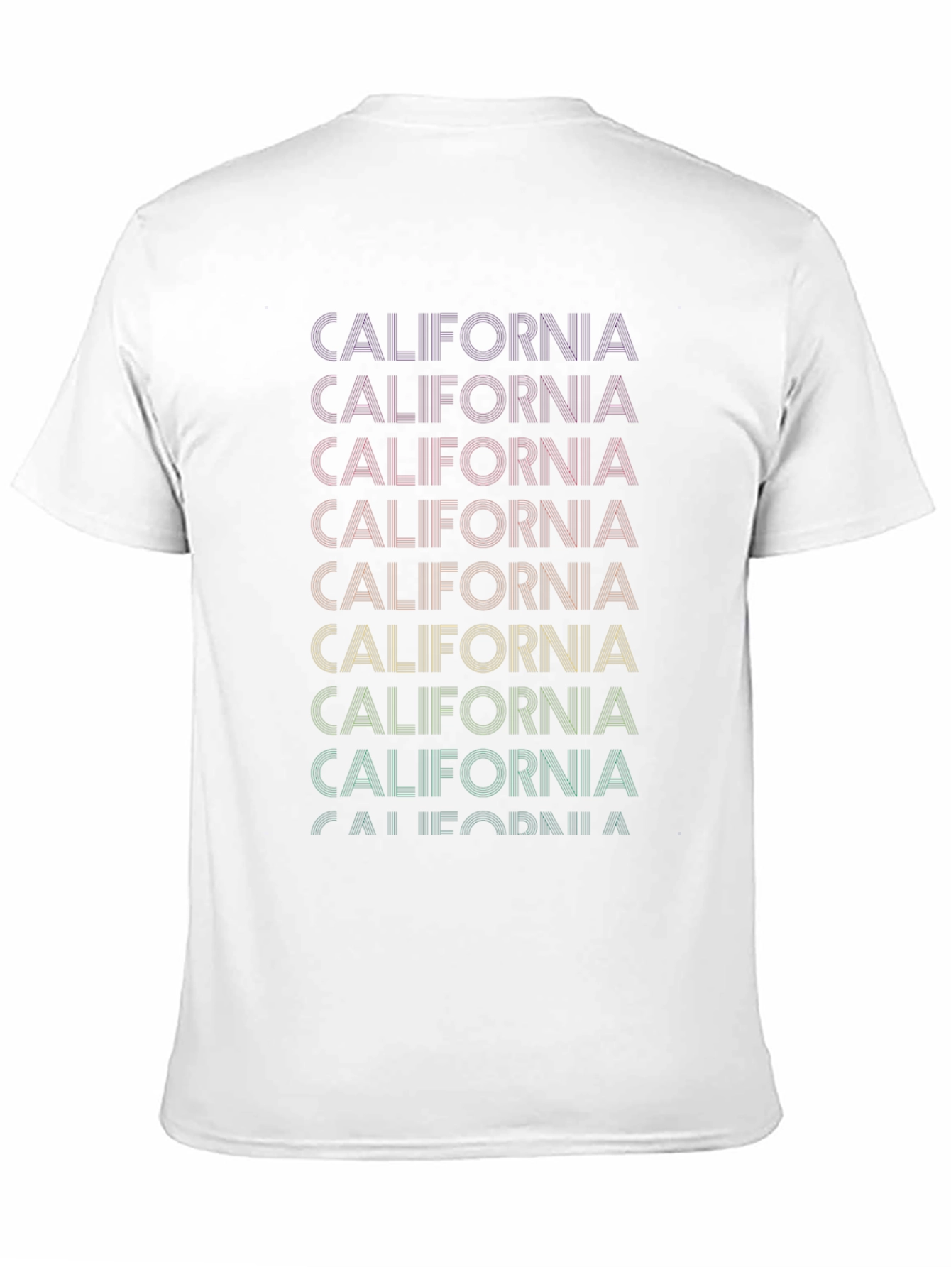 California Retro Graphic T-Shirt - Black