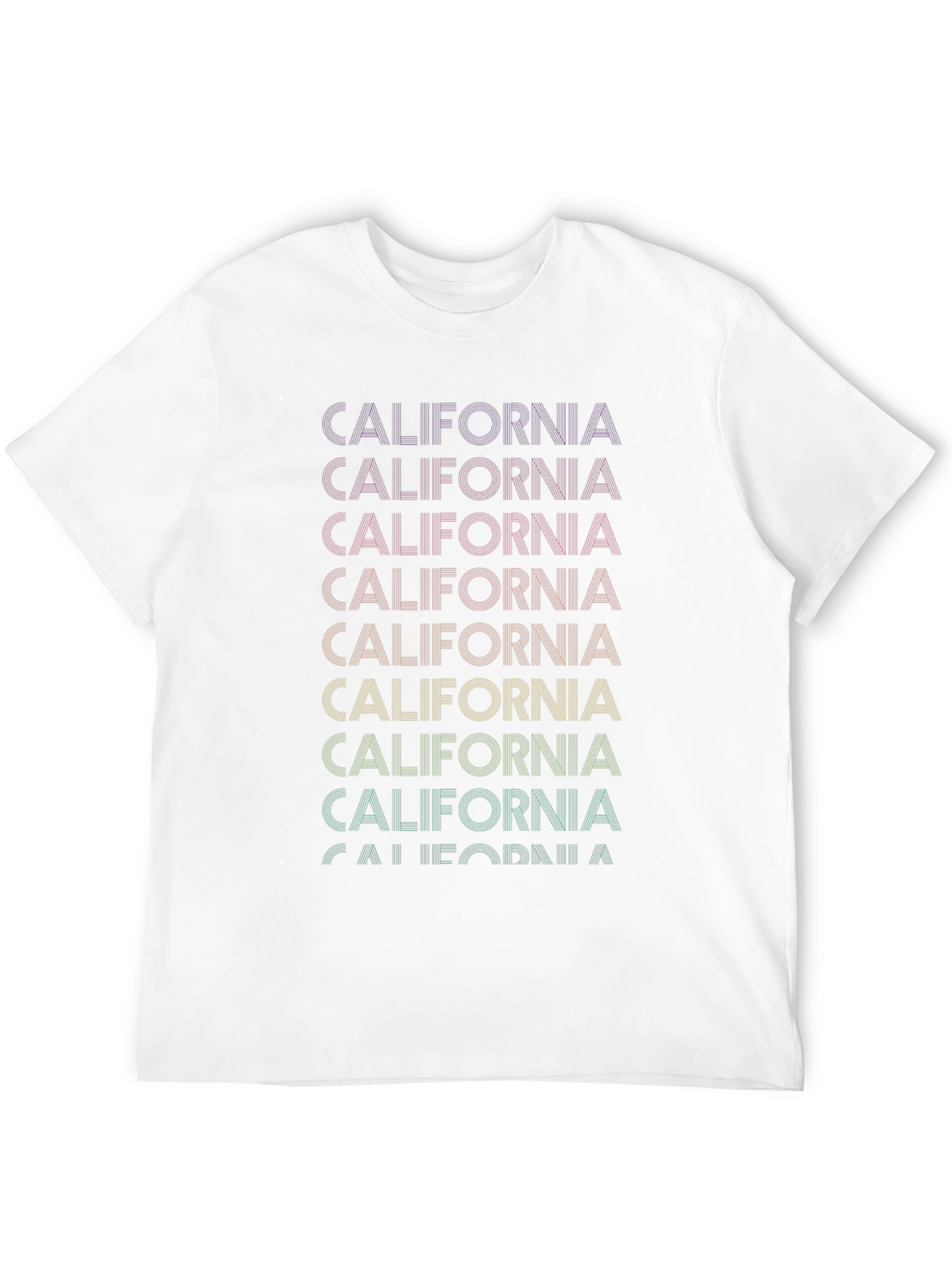 California Retro Graphic T-Shirt - Black