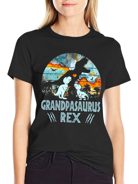 Grandpasaurus Rex T-Shirt - Dino Dad Tee