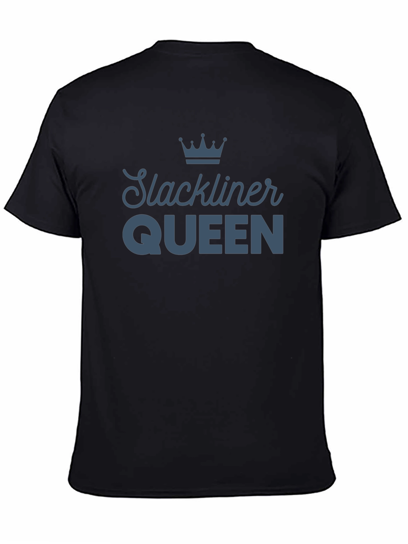 Slackliner Queen Graphic T-Shirt - Black Tee